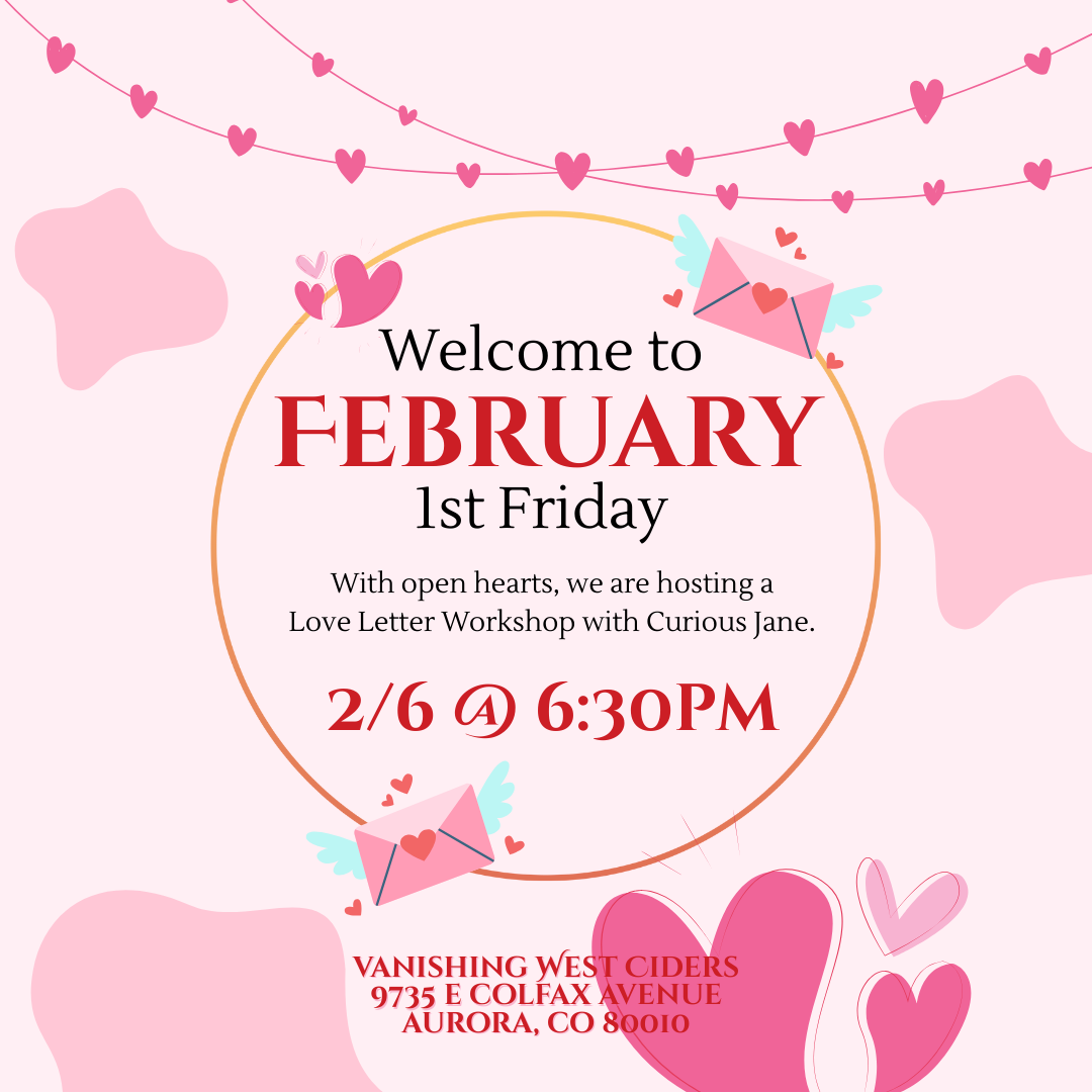 First Friday: Love Letters Workshop 