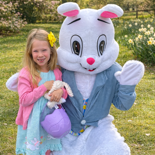 The Easter Bunny at Stanley!
