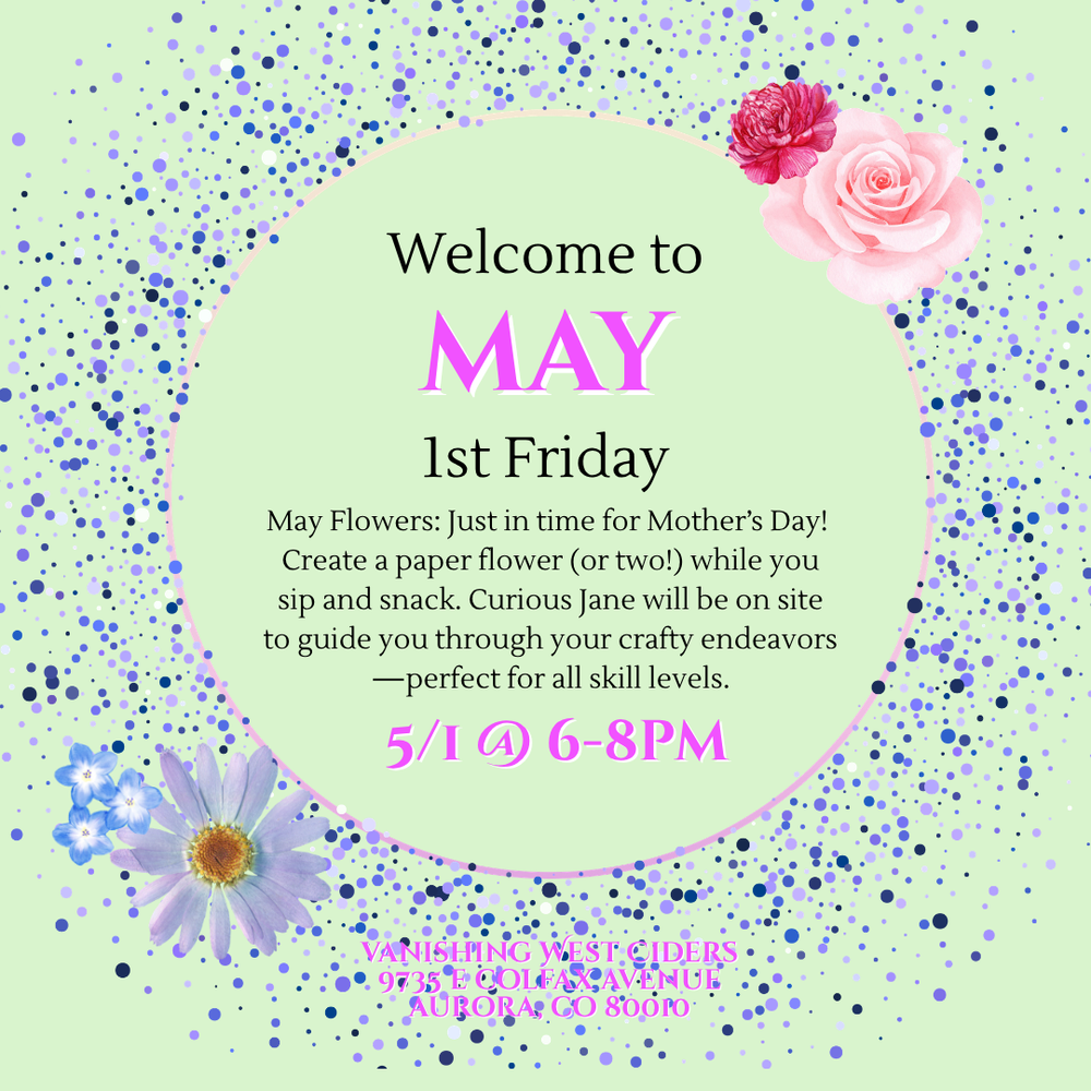 May Flowers: First Friday Craft Night 