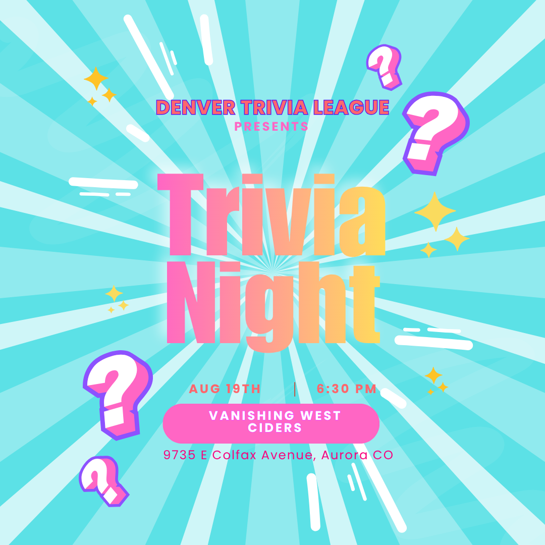 Trivia Night with Denver Trivia League