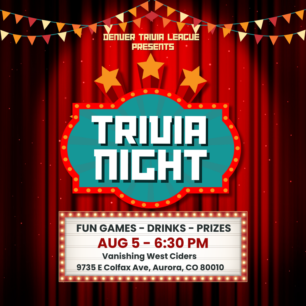 Trivia Night with Denver Trivia League 