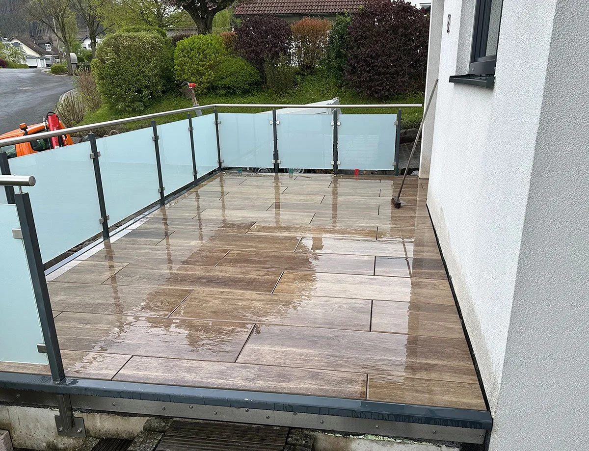 Terrassenbau