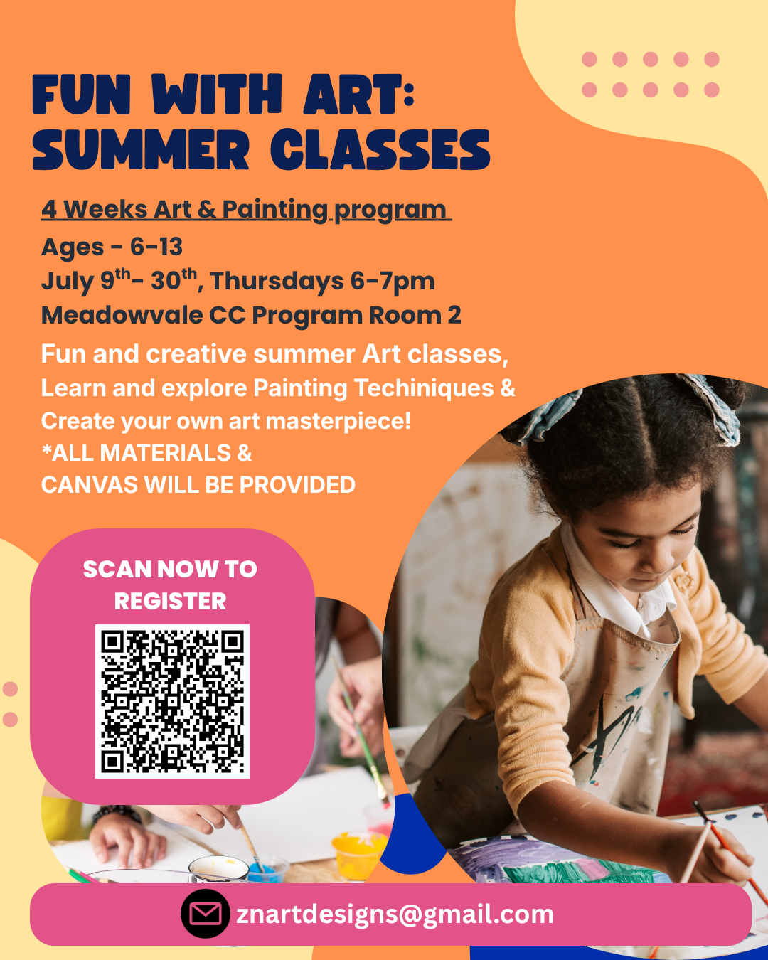 Fun with Art : Summer Classes