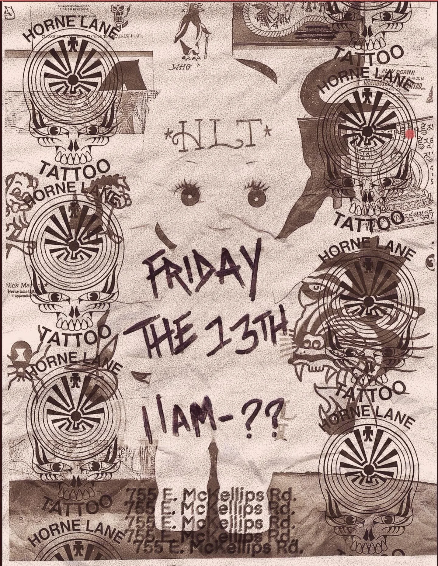 It&rsquo;s that time again. Friday the 13th. &ldquo;Of course&rdquo; we got -40 new designs for yall-
100$ each. Starting From 11am - Til the power goes out! First Come, First Served, as always! Flash Will be posted week Of&hellip; @b0rn2loose will b