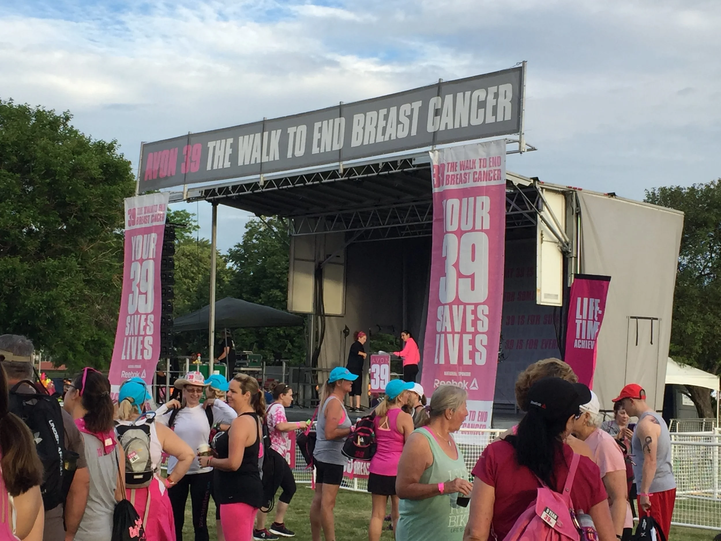 If you can do 5K you can do 39 miles right?  I set my sights on the Avon 39, 3 months later.  Sharing this news afterward with my doctor, his words will remain with me forever:  "I said that you could, not that you should."
