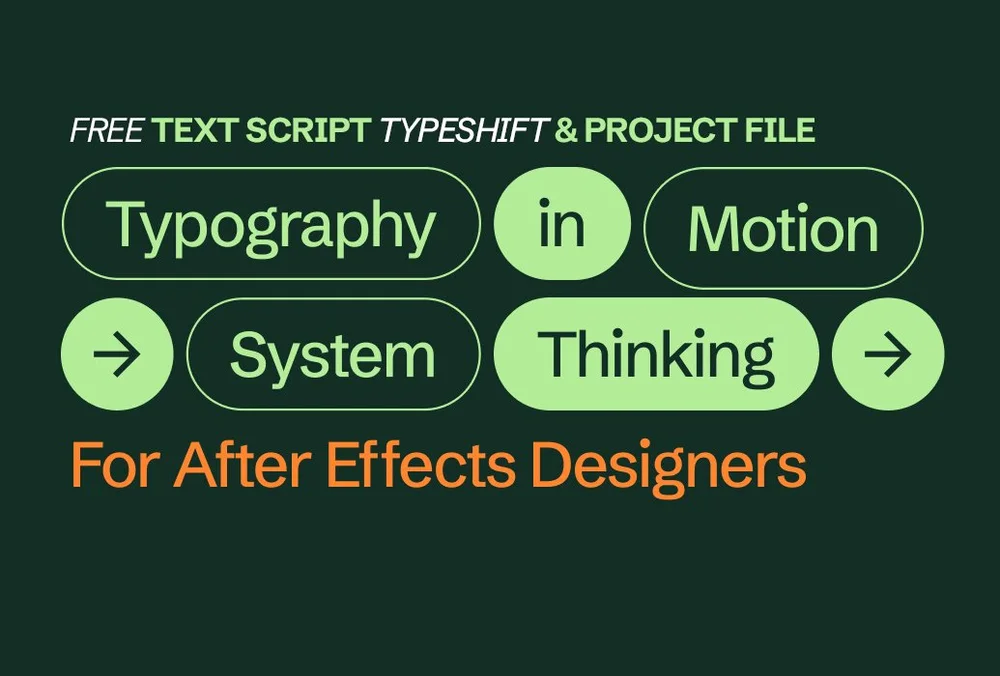 Professional After Effects tools and motion design systems.