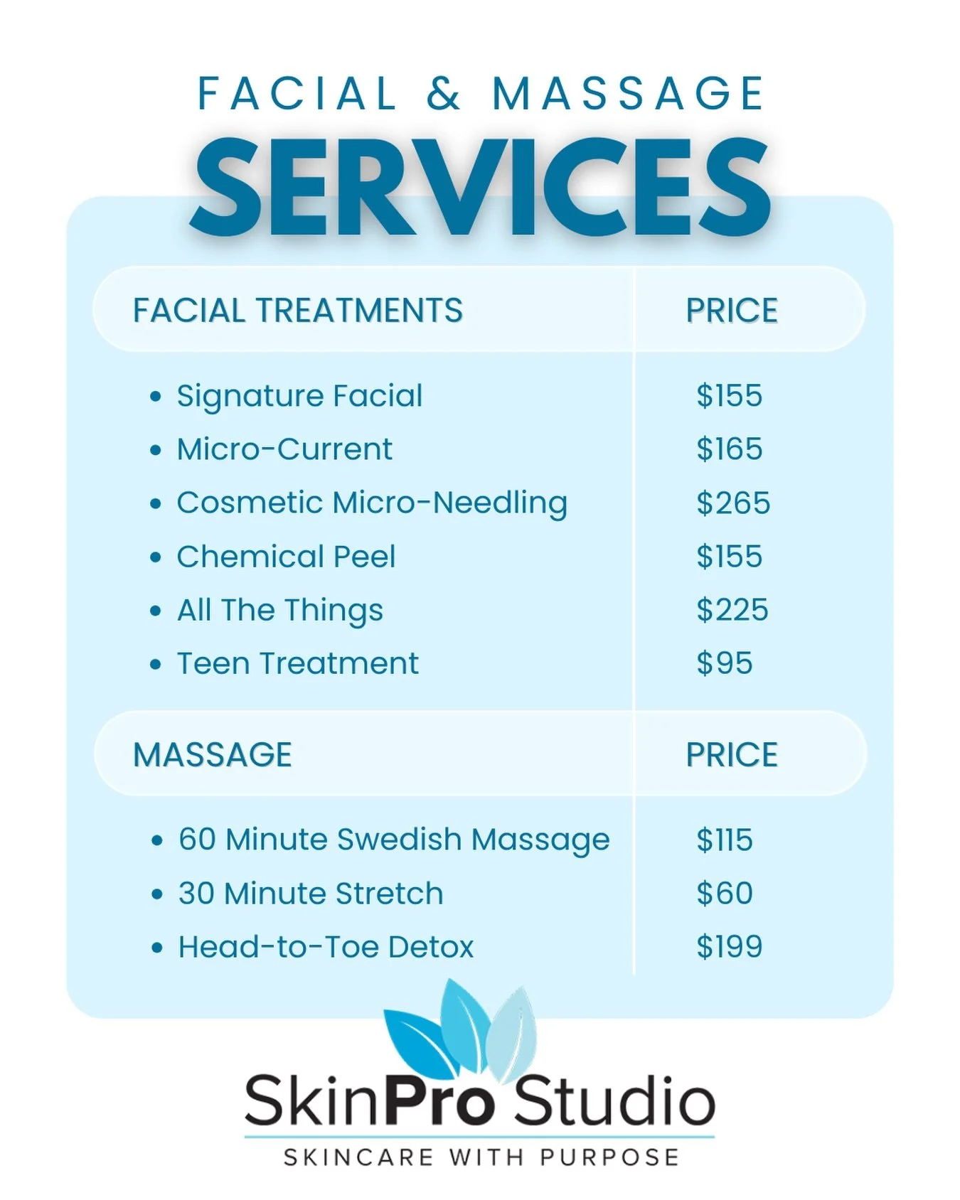 Would you believe us if we told you there are even more appointment options?! We have a wide range of services (that we customize to you) to help you feel like your most cared for and pampered self 🧖🏼&zwj;♀️
&bull;
Book your appointment today:
🗓️ 