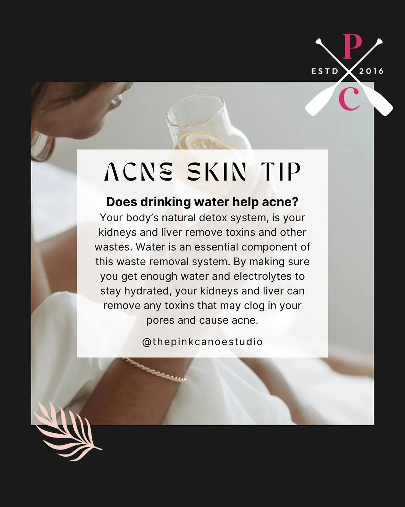 Water is in&hellip; sugar and alcohol are out if you want beautiful glowing skin! #acne #electrolytes #water #hydrate