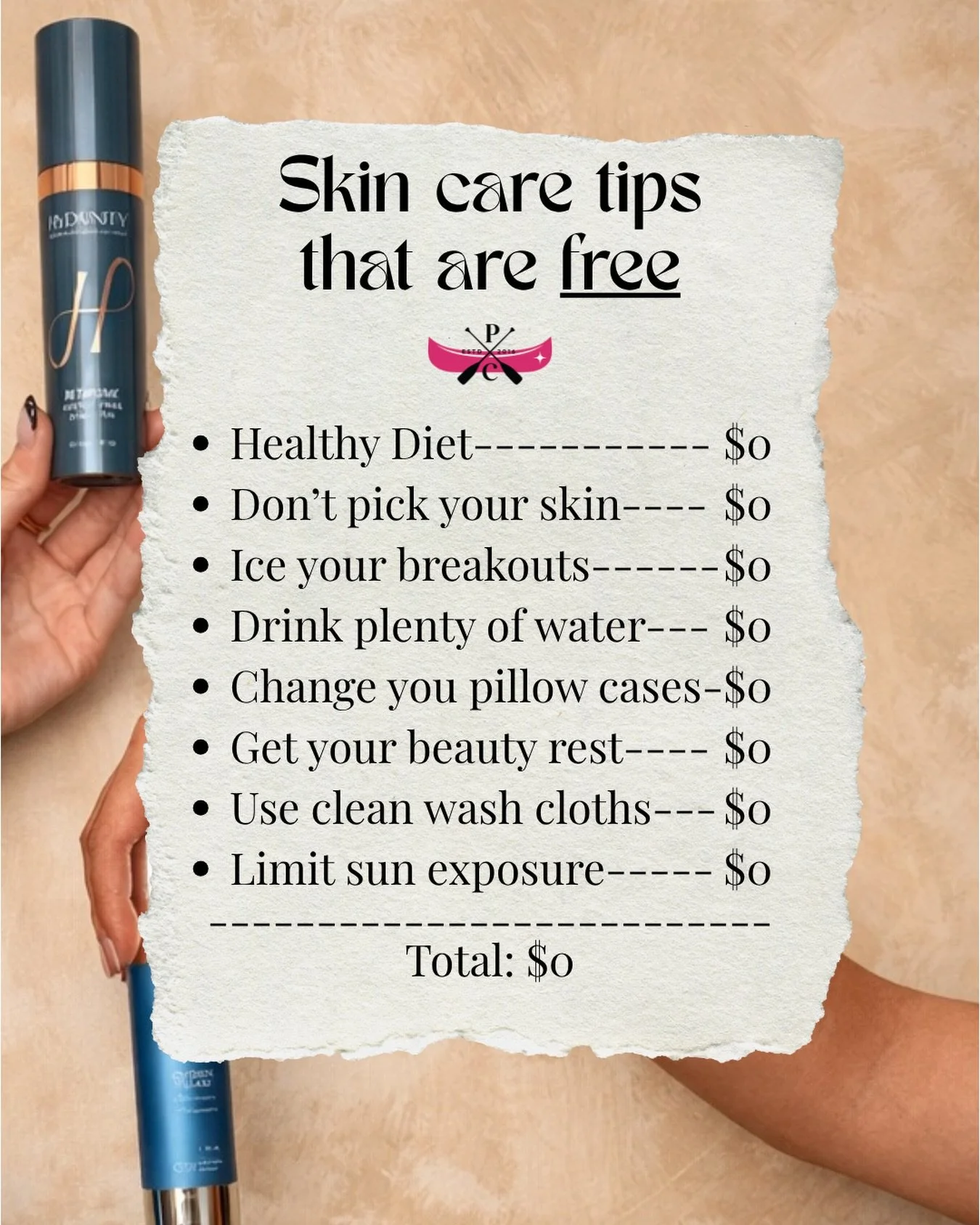 Good skin starts with the daily habits that truly make a difference! A lot of them are actually free!