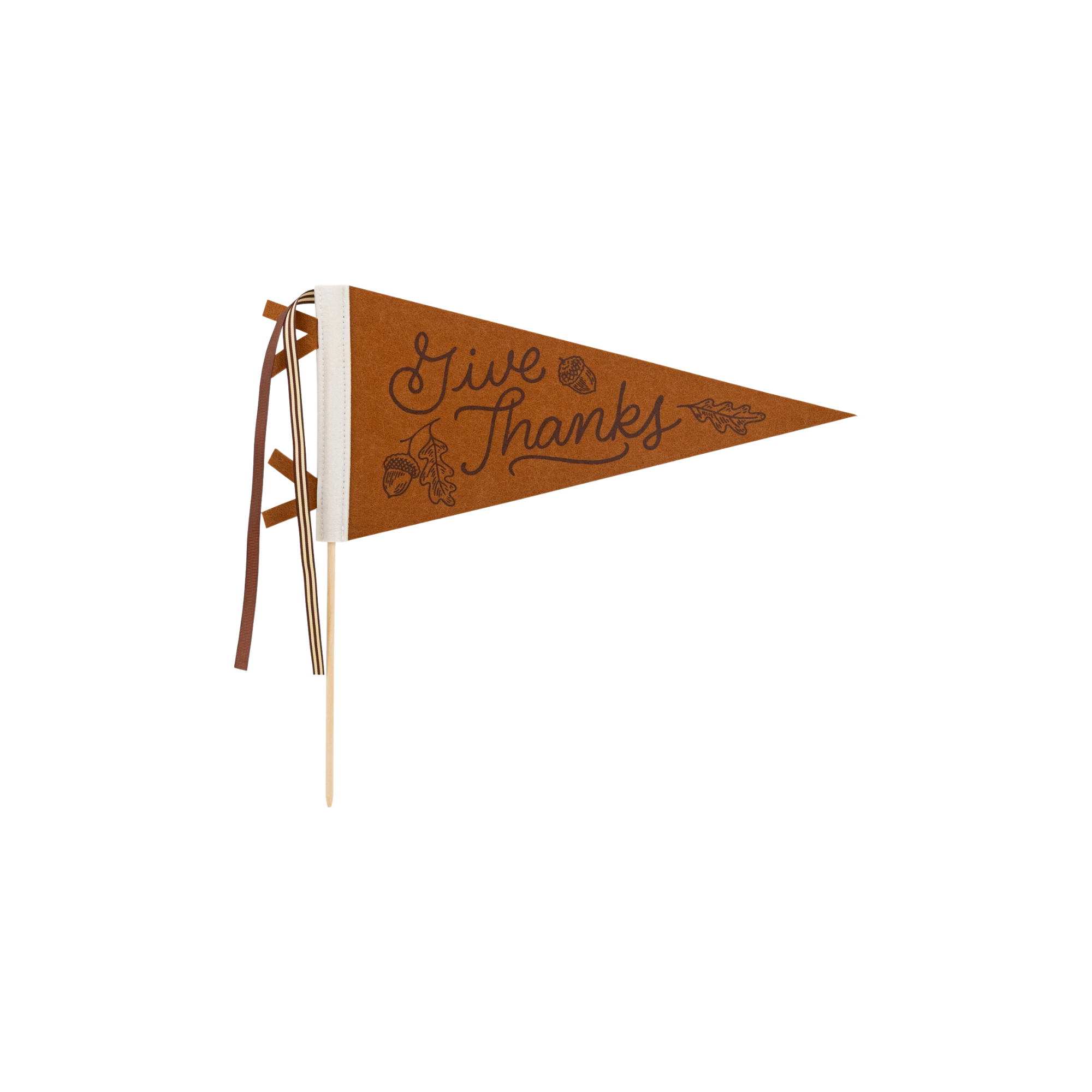 Give Thanks Felt Pennant