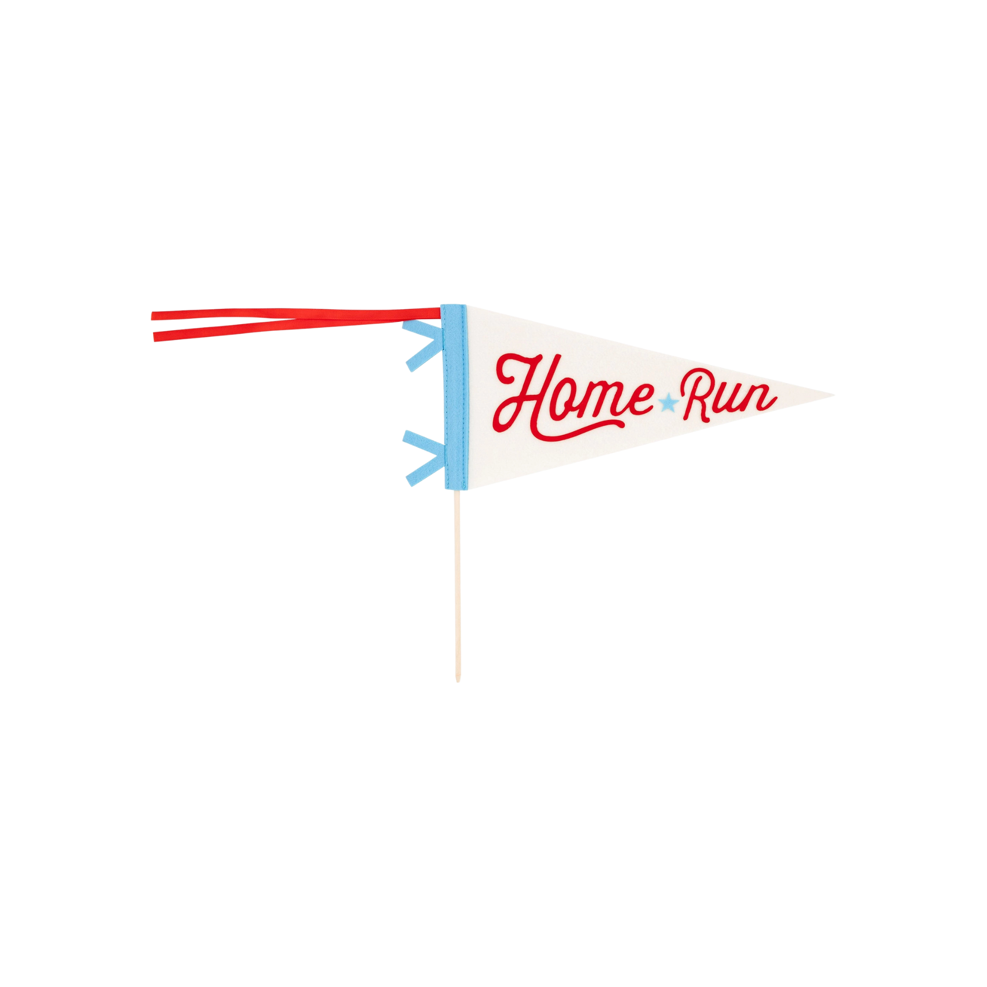 Home Run Felt Pennant