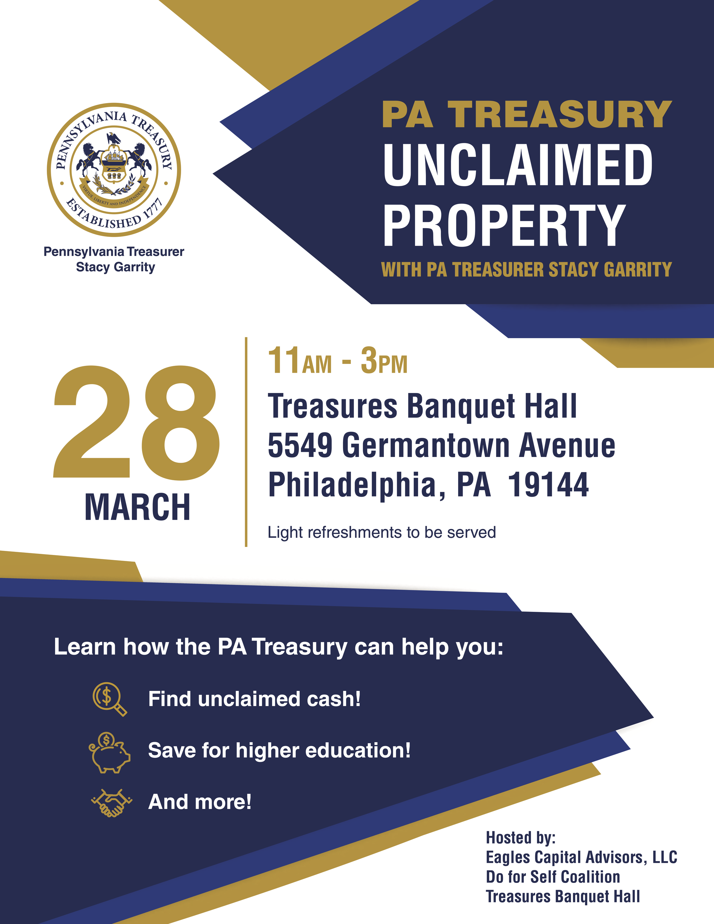 Unclaimed Property with PA Treasurer Stacy Garrity