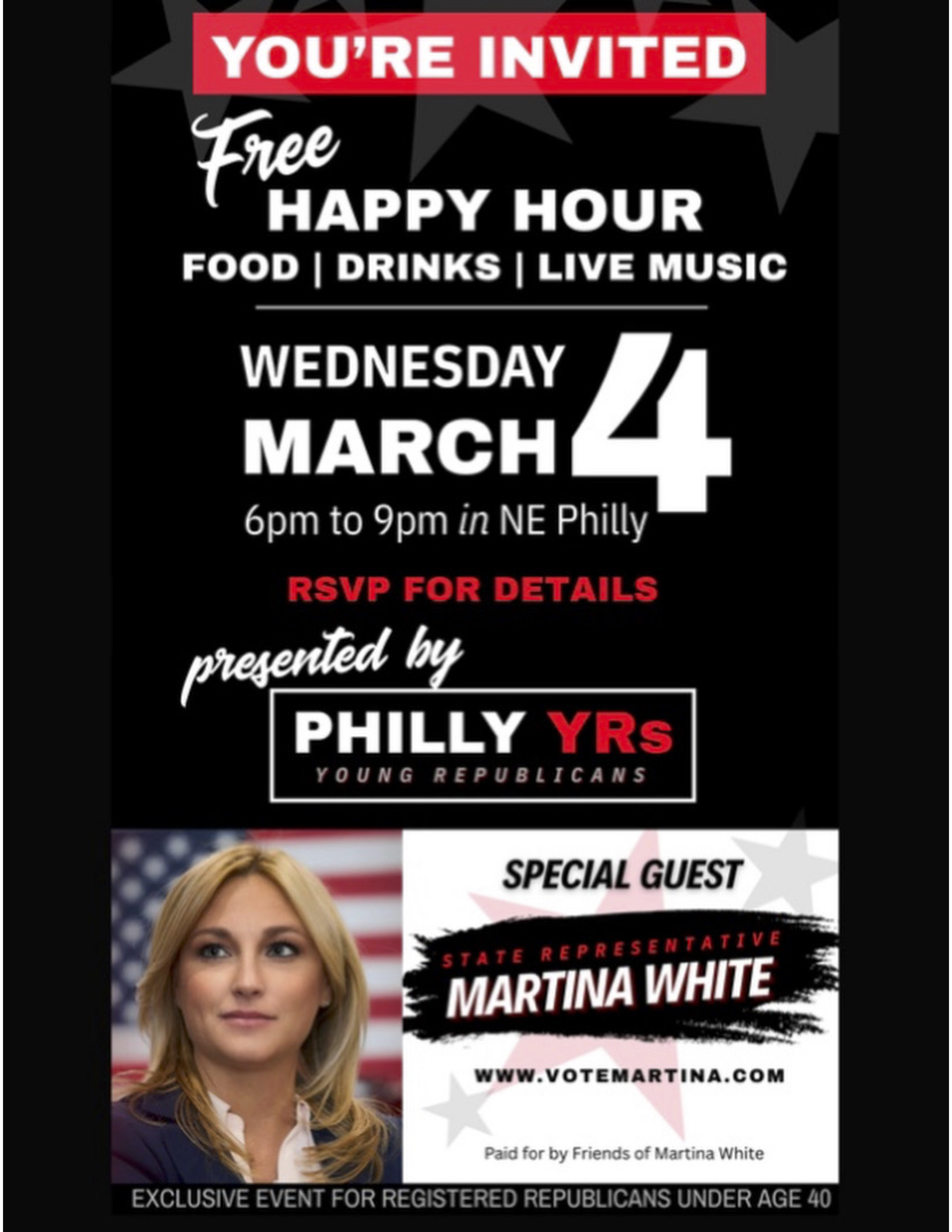 Philly YRs Free Happy Hour