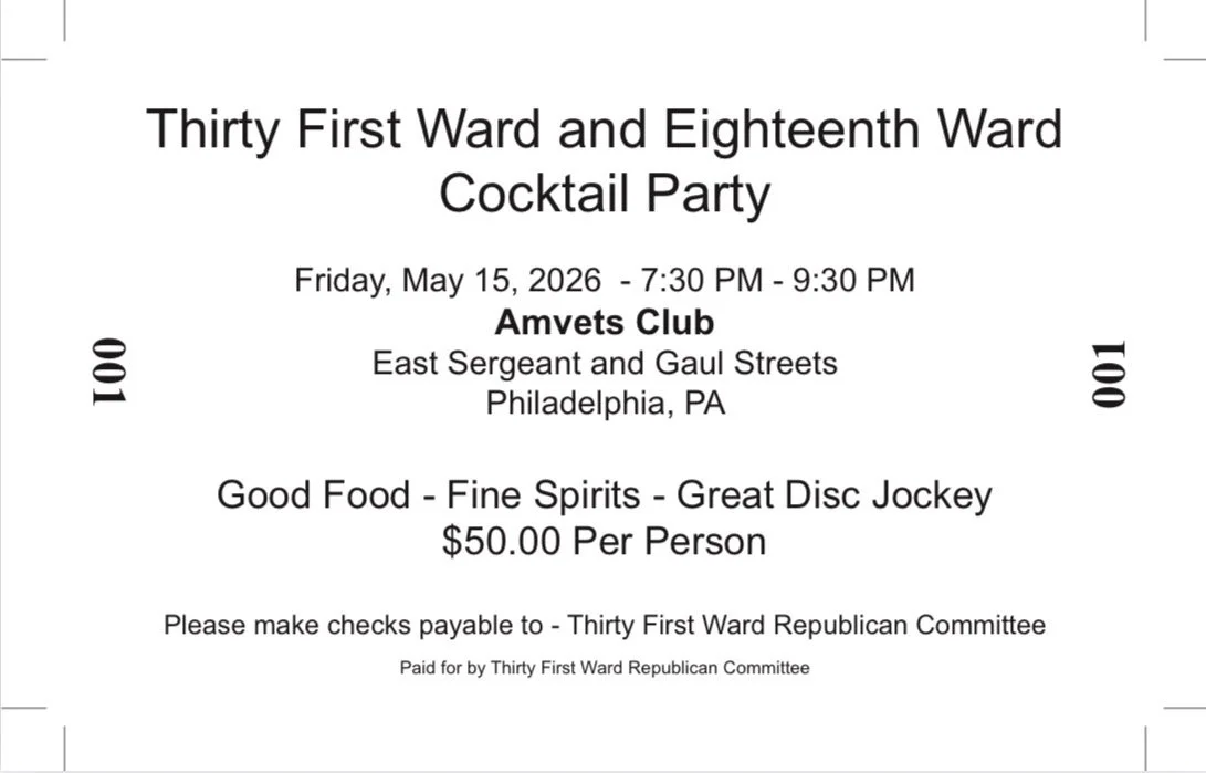 Thirty First Ward and Eighteenth Ward Cocktail Party