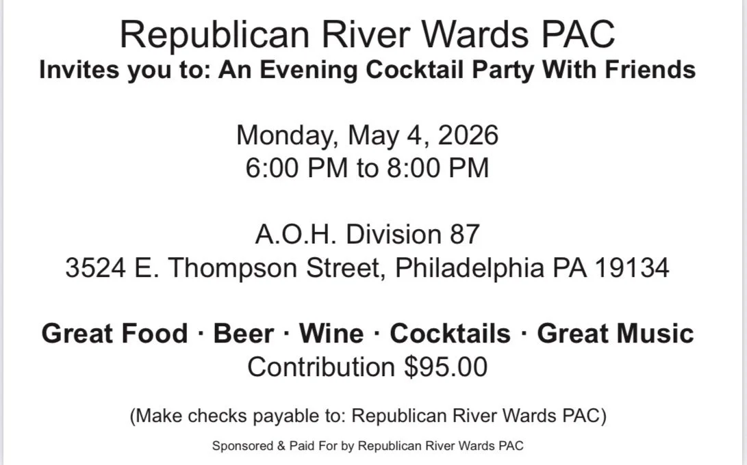 Republican River Wards PAC: An Evening Cocktail Party With Friends