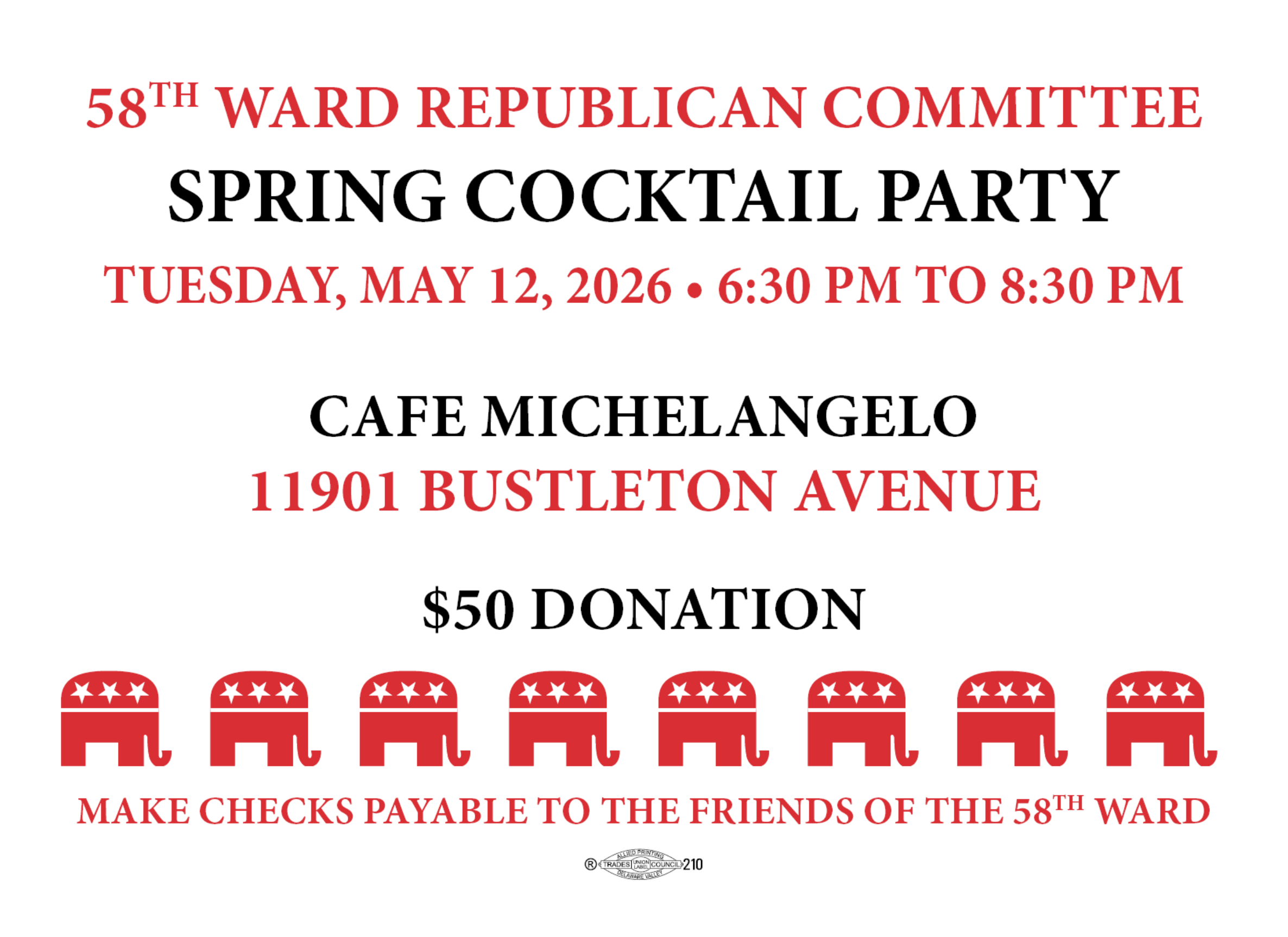 Spring Cocktail Party