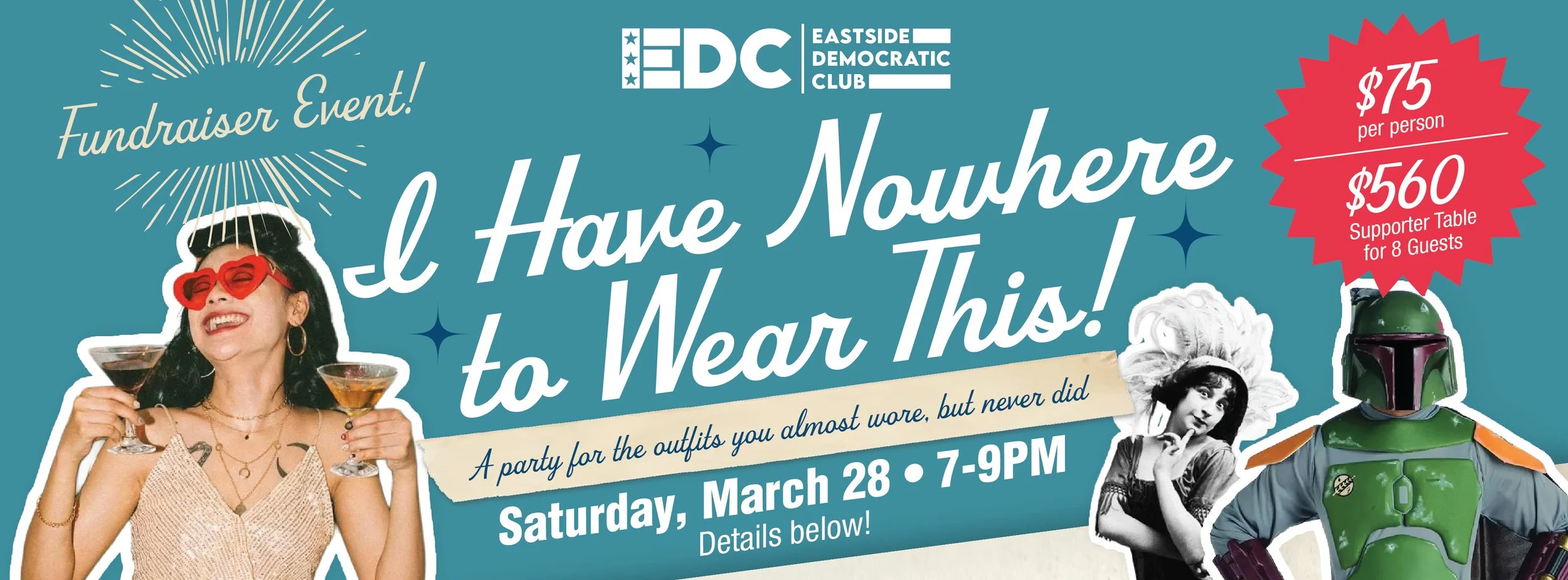 Fundraiser: I Have Nowhere to Wear This!