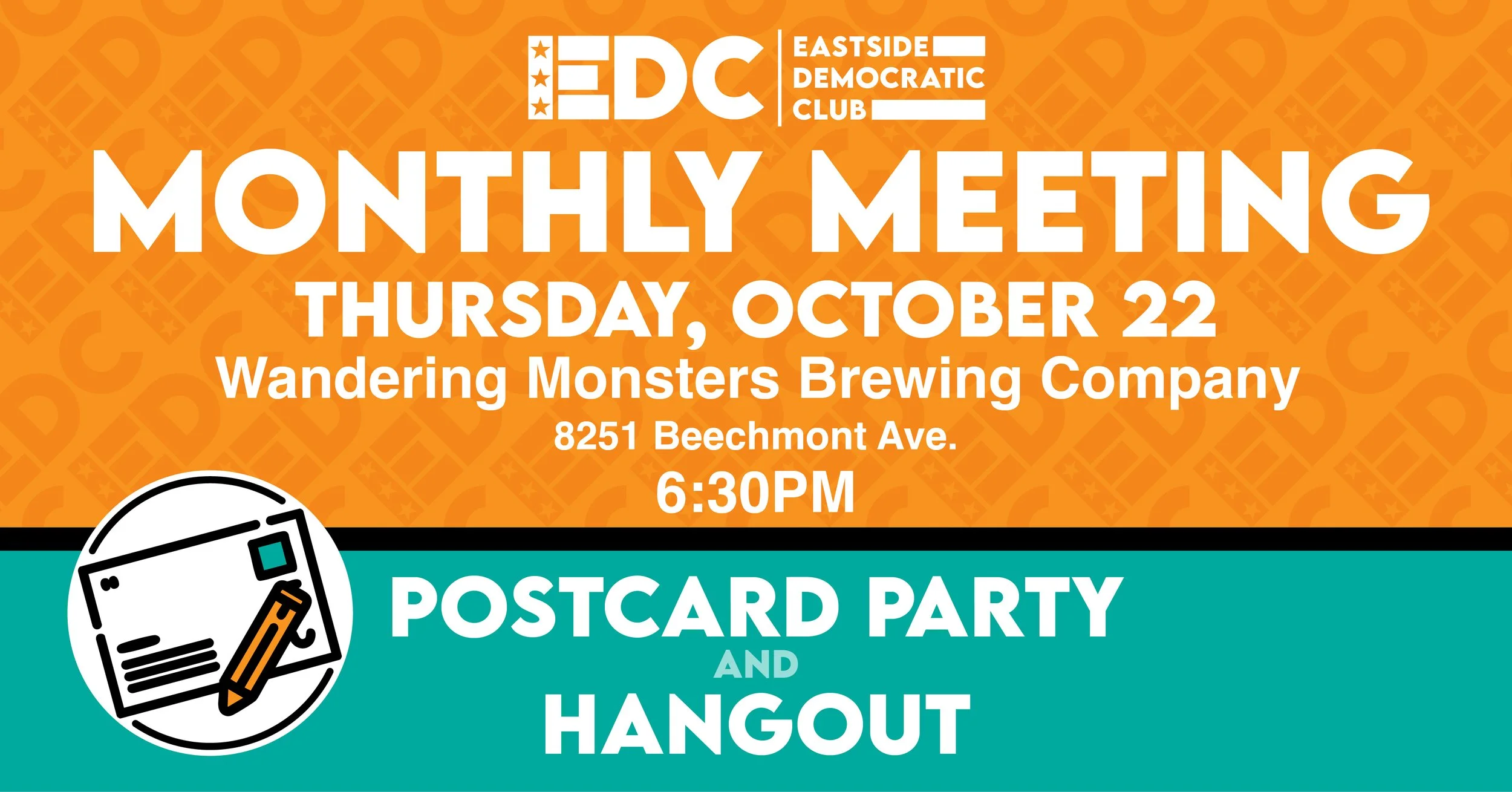 Monthly Meeting: Oct. 22
