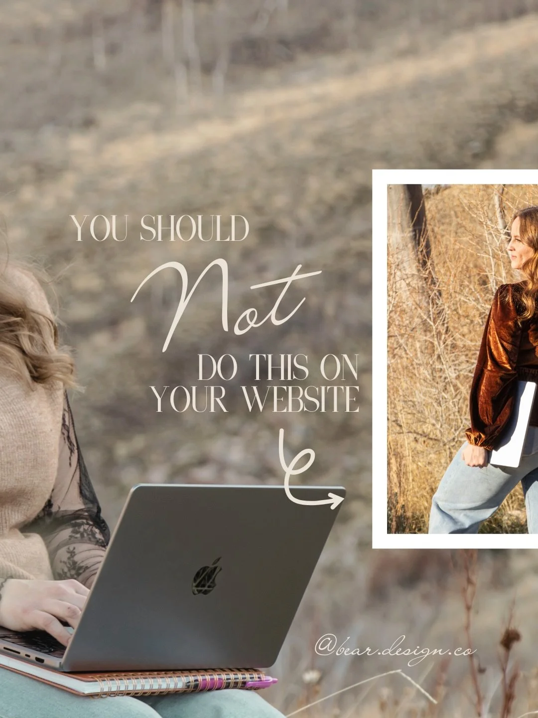 Lucky for you, these mistakes are easy fixes! ✅

Here&rsquo;s the breakdown: 

1️⃣ Don&rsquo;t let your visitors be lost on what to do next. Guide them on which buttons you want them to press to continue on your site. 

2️⃣ Don&rsquo;t use your websi