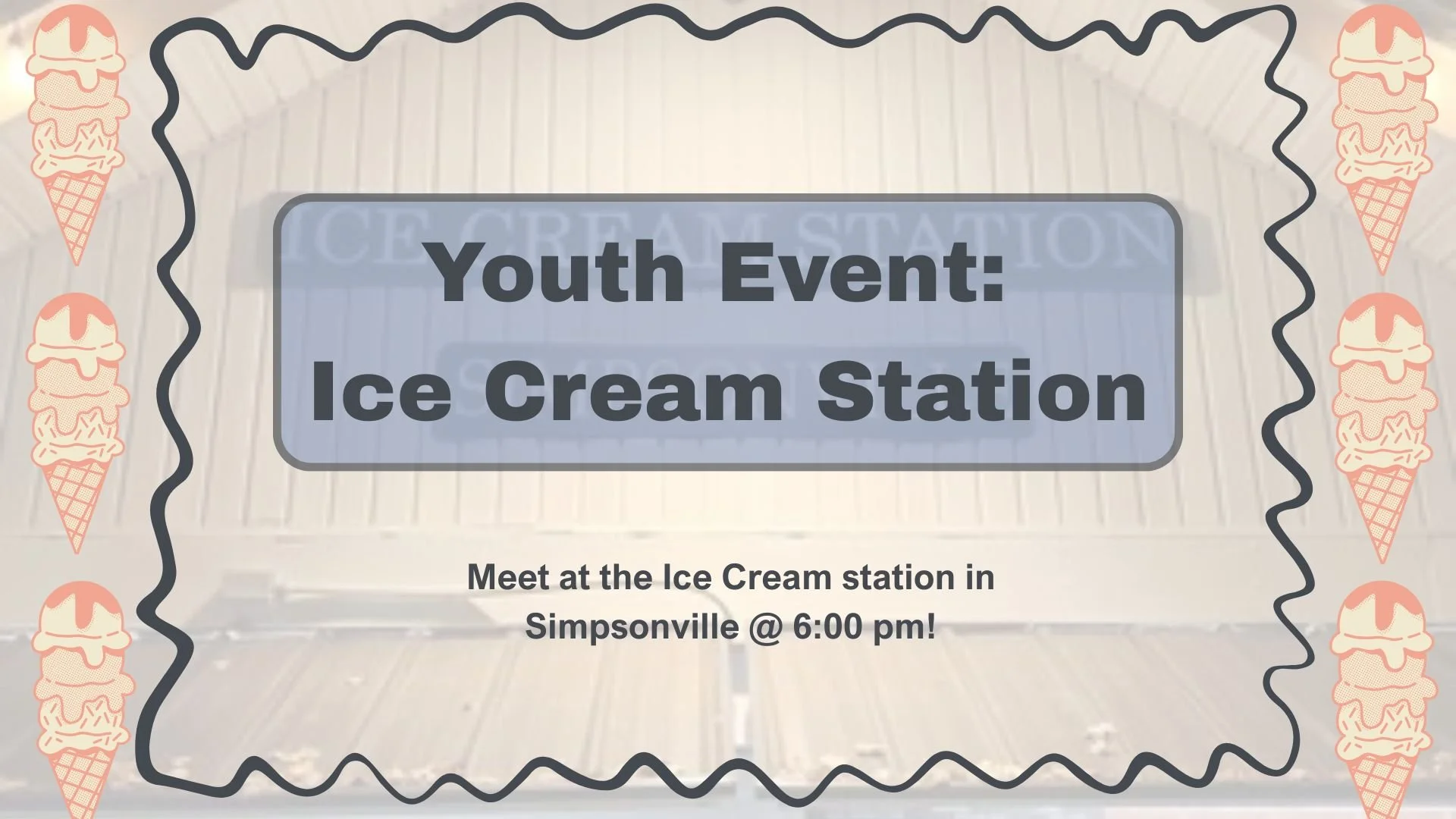 Youth Event: Ice Cream!