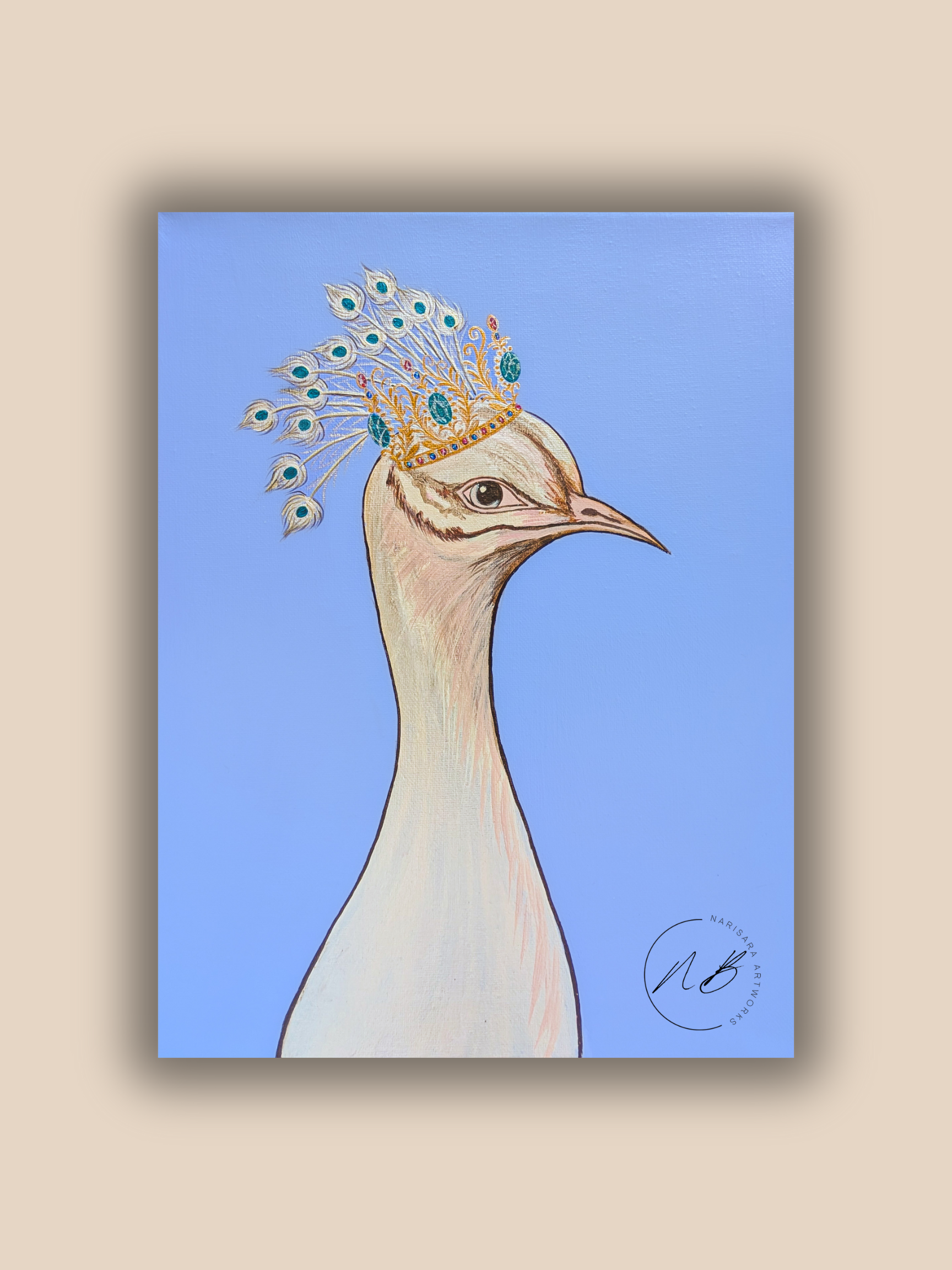 The Crown Peacock ( the Princess Melady)