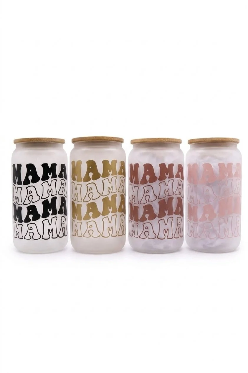 16 oz. Frosted Glass Tumbler