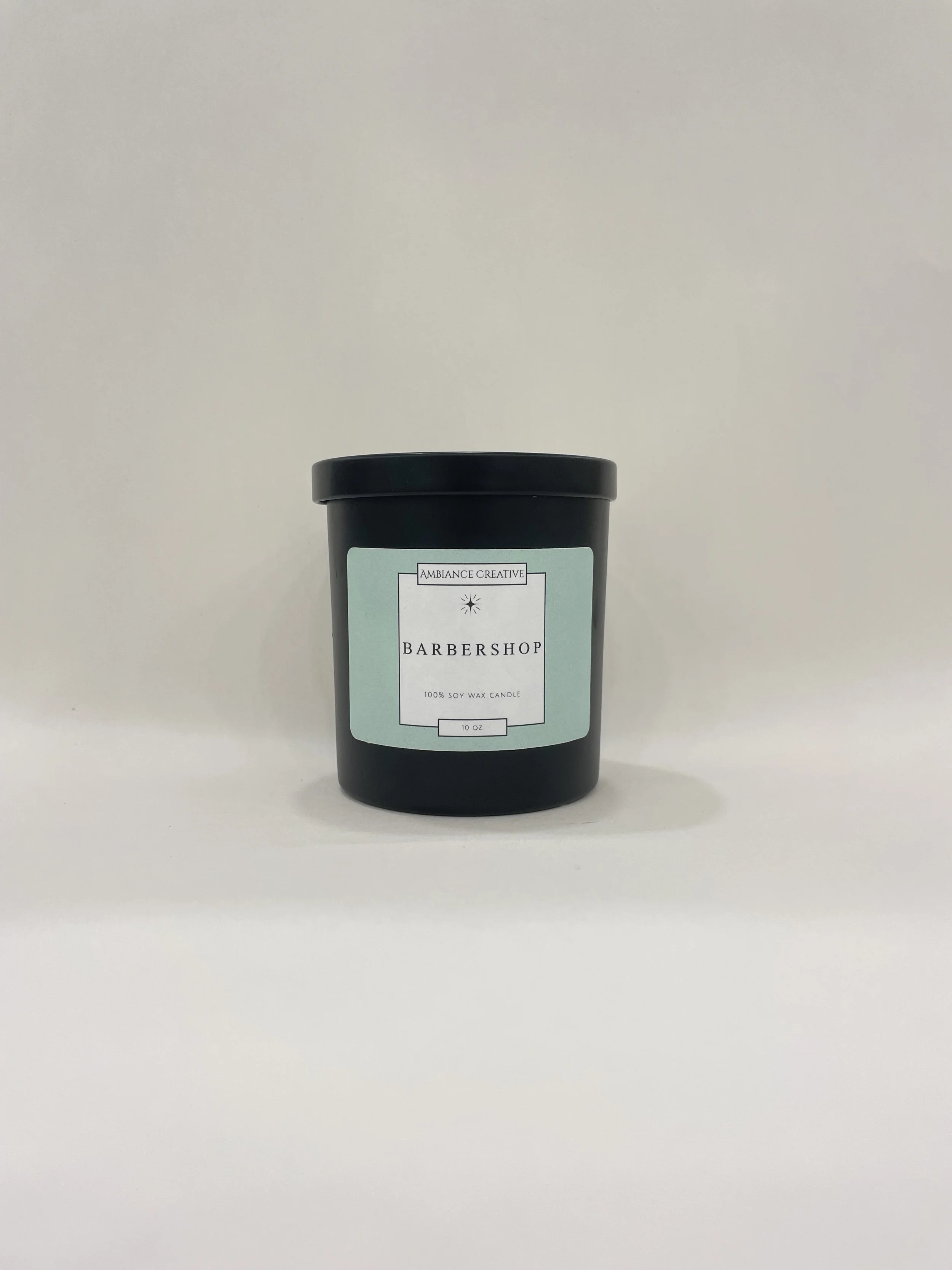 10 oz. Black Glass Candle
