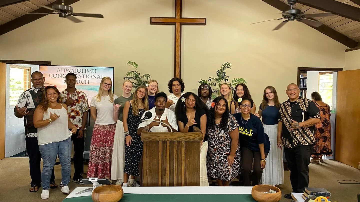 Welcome, Revolution Hawaiʻi Team

We are grateful to welcome the new Revolution Hawaiʻi team to our church family. As they begin this season, let us lift them in prayer. 

May their time here be marked by humility and growth, as they seek to be forme