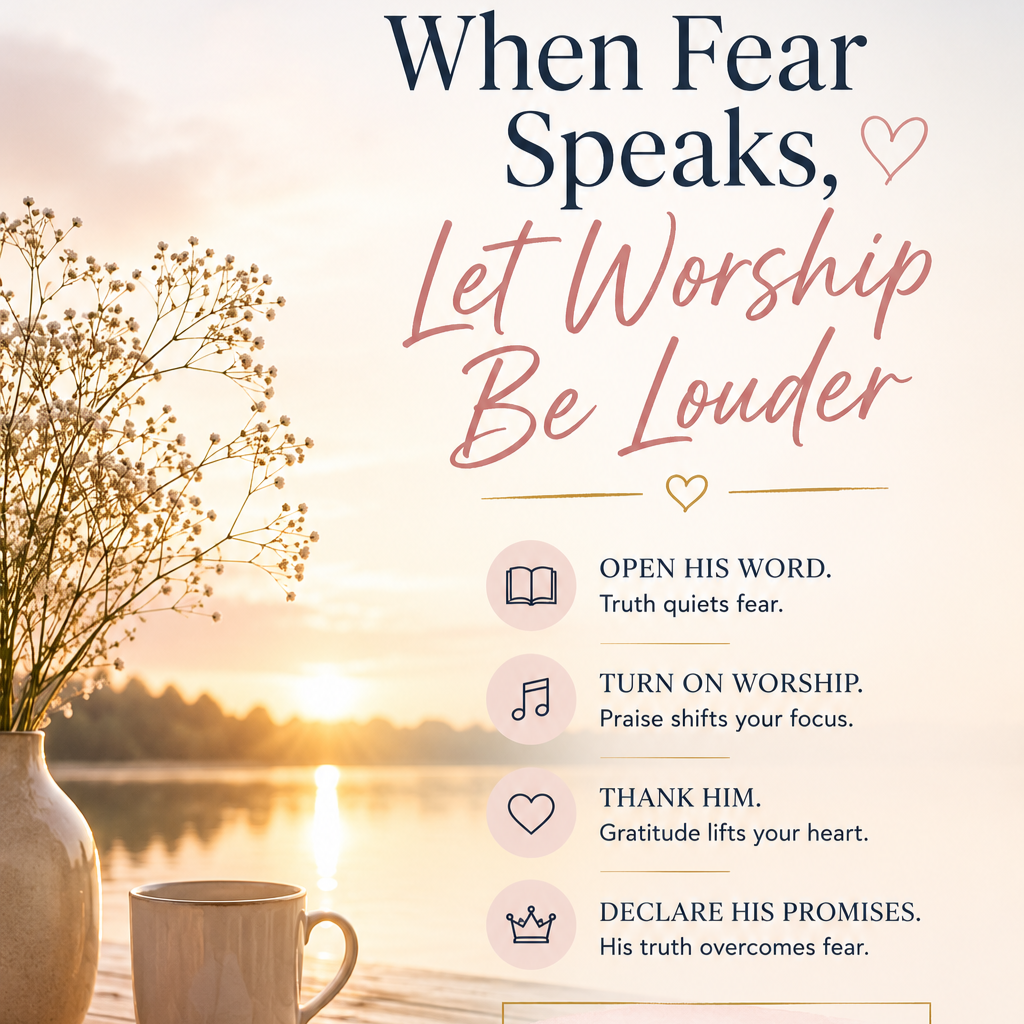 When Fear Speaks, Let Worship Be Louder