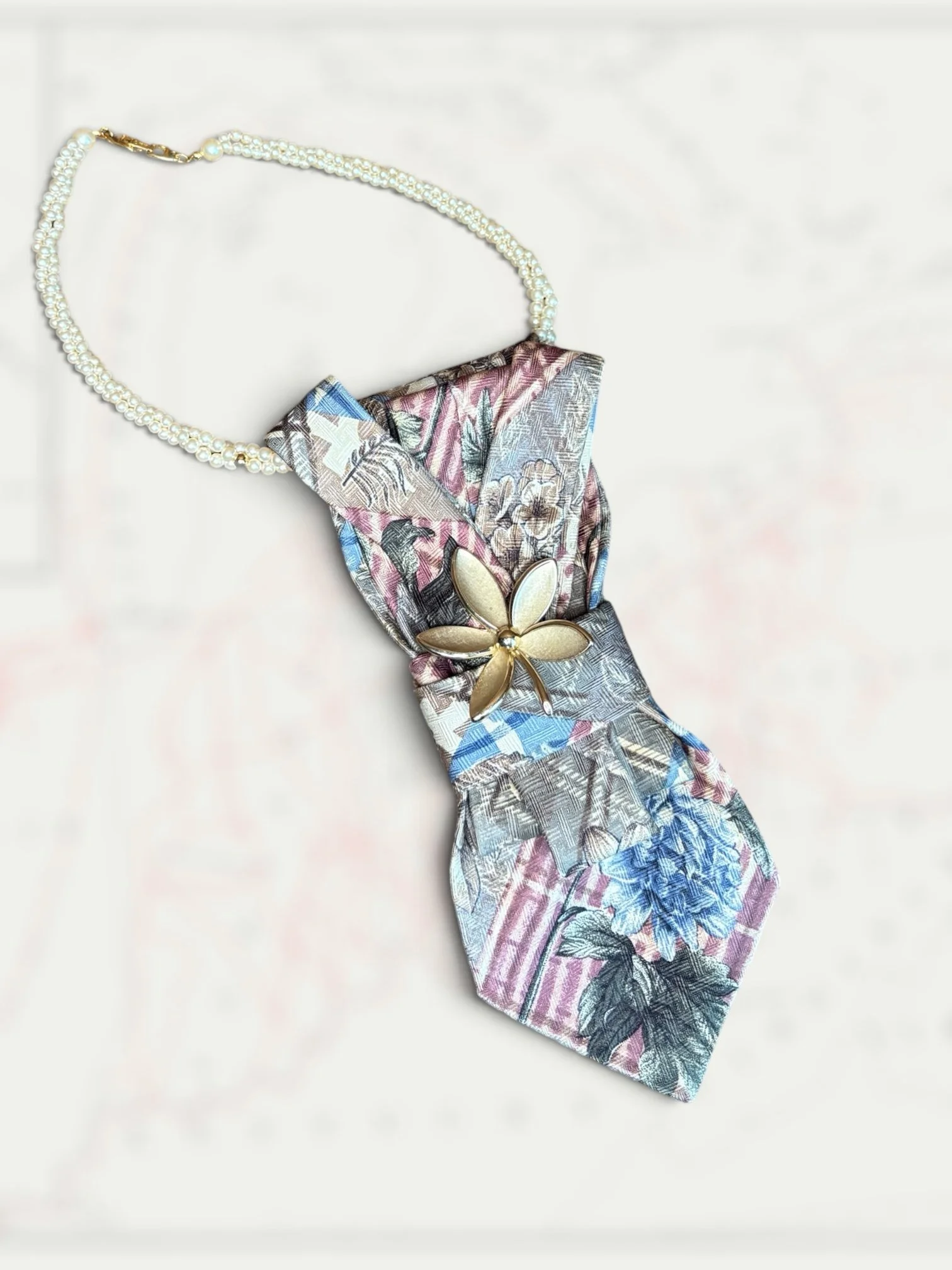VTG Napier Tie Necklace