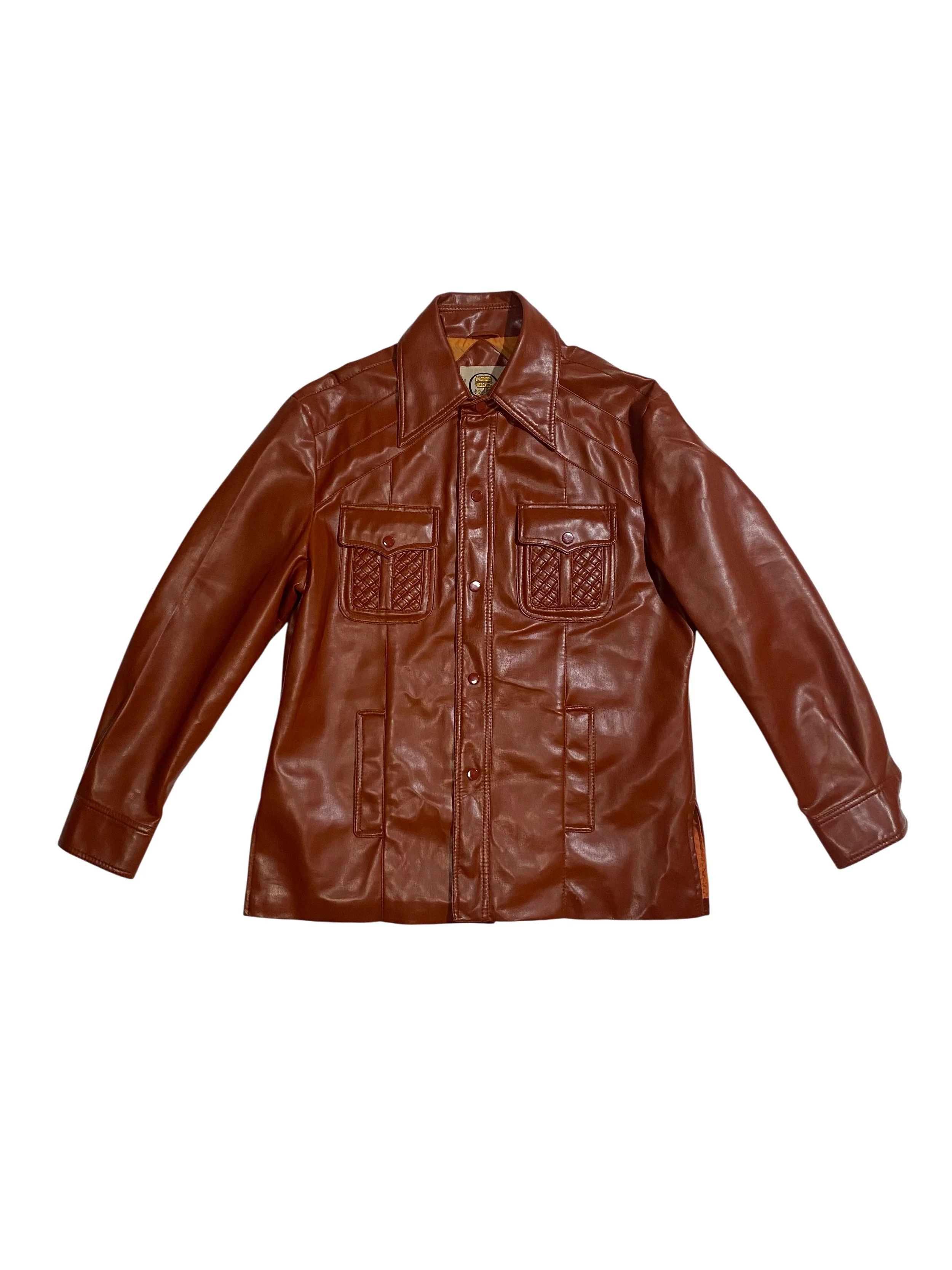 Vintage 1970s Vinyl Jacket