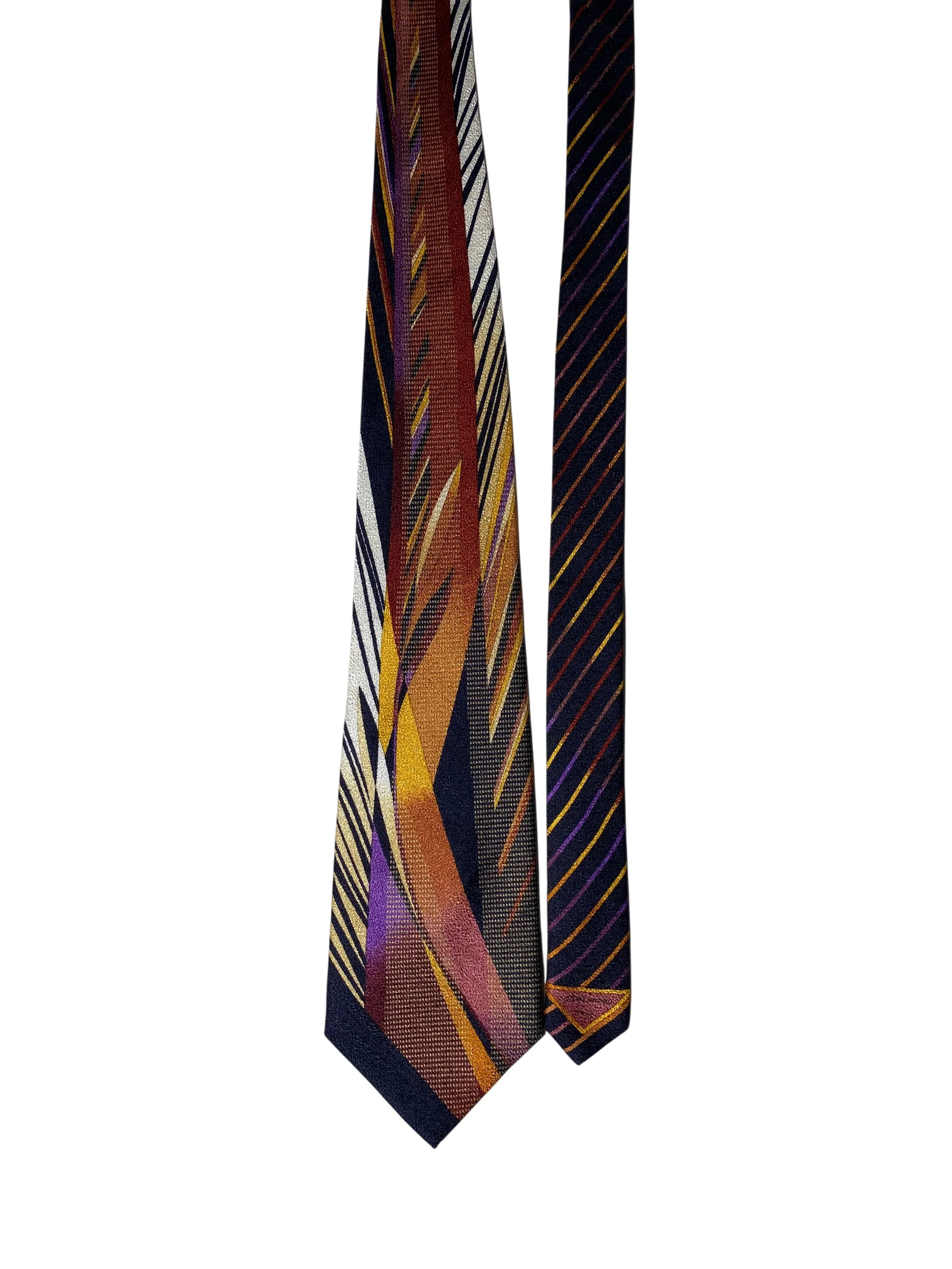 Vintage 1980s Vitaliano Pancaldi Silk Tie