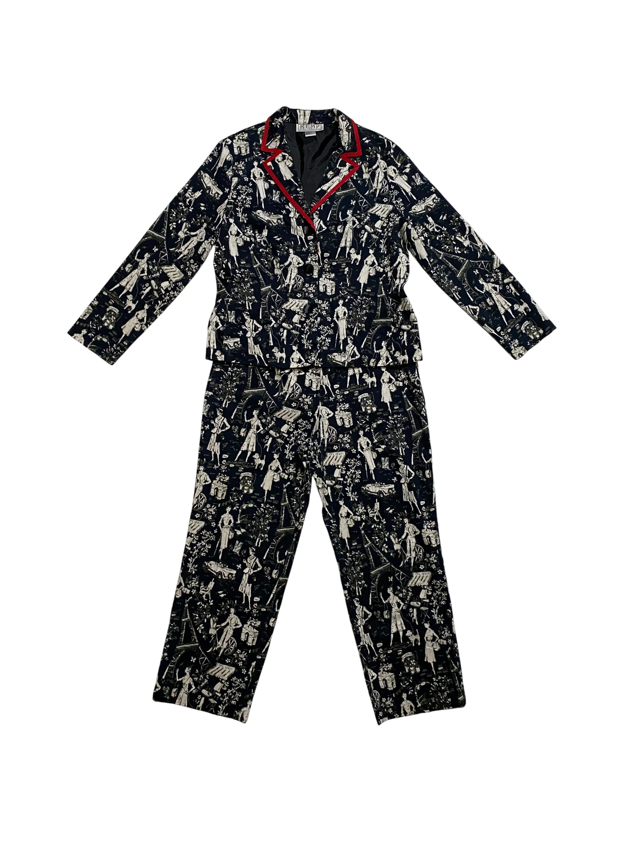 Vintage 1990s Kemp Collection Pant Suit