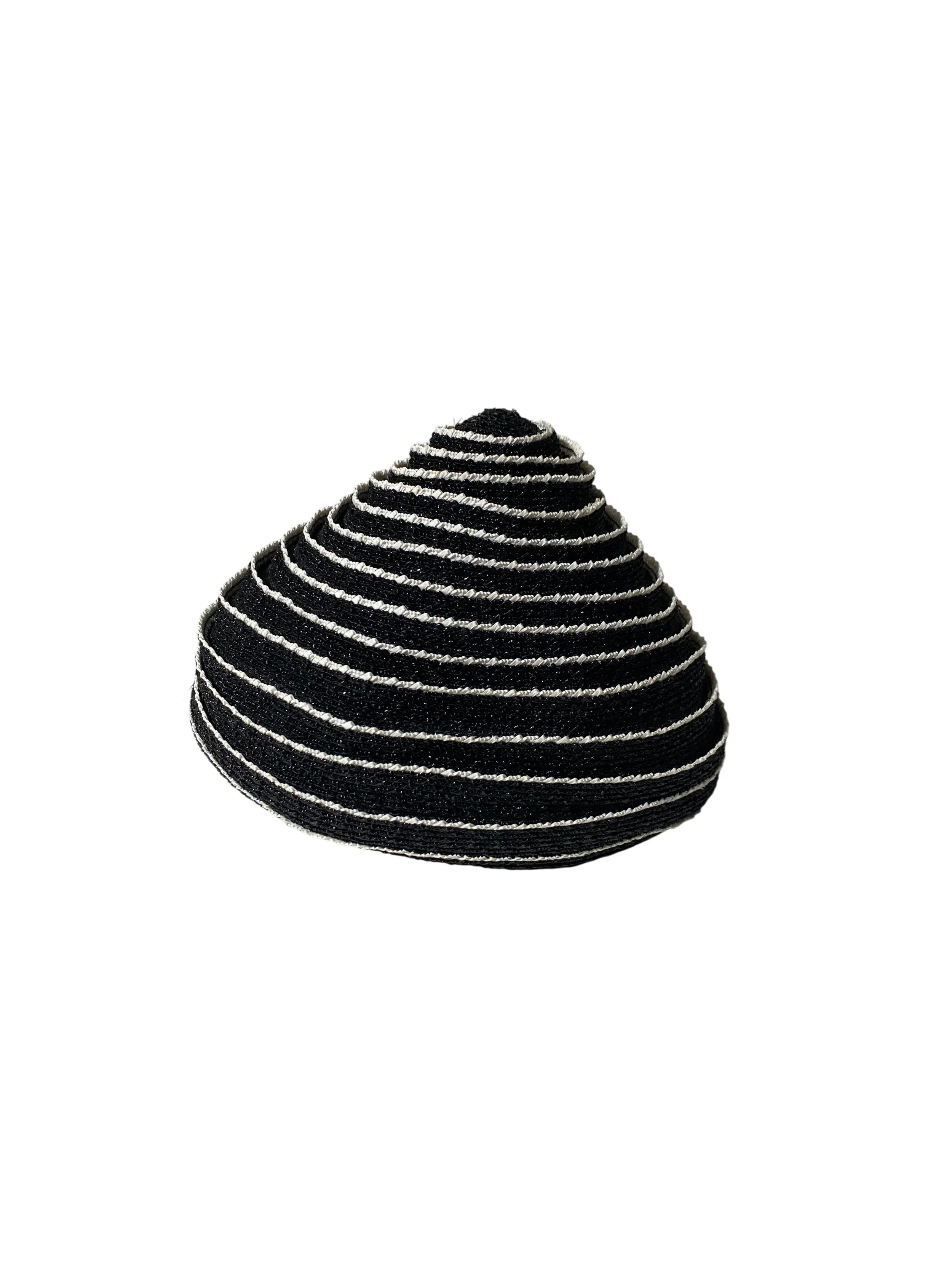 Vintage Black & White Chapeau