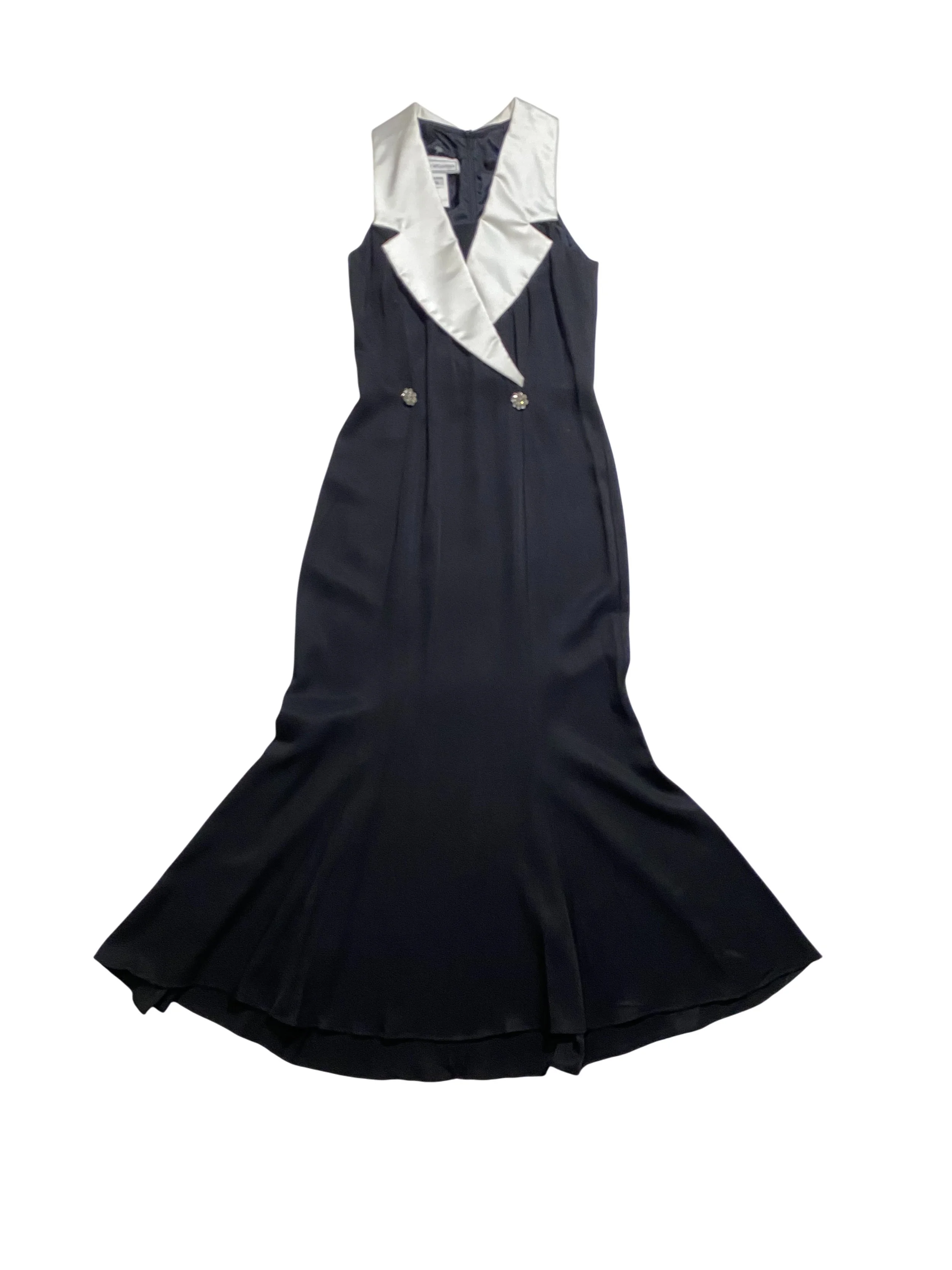 Vintage Scott McClintock Black & White Blazer Dress