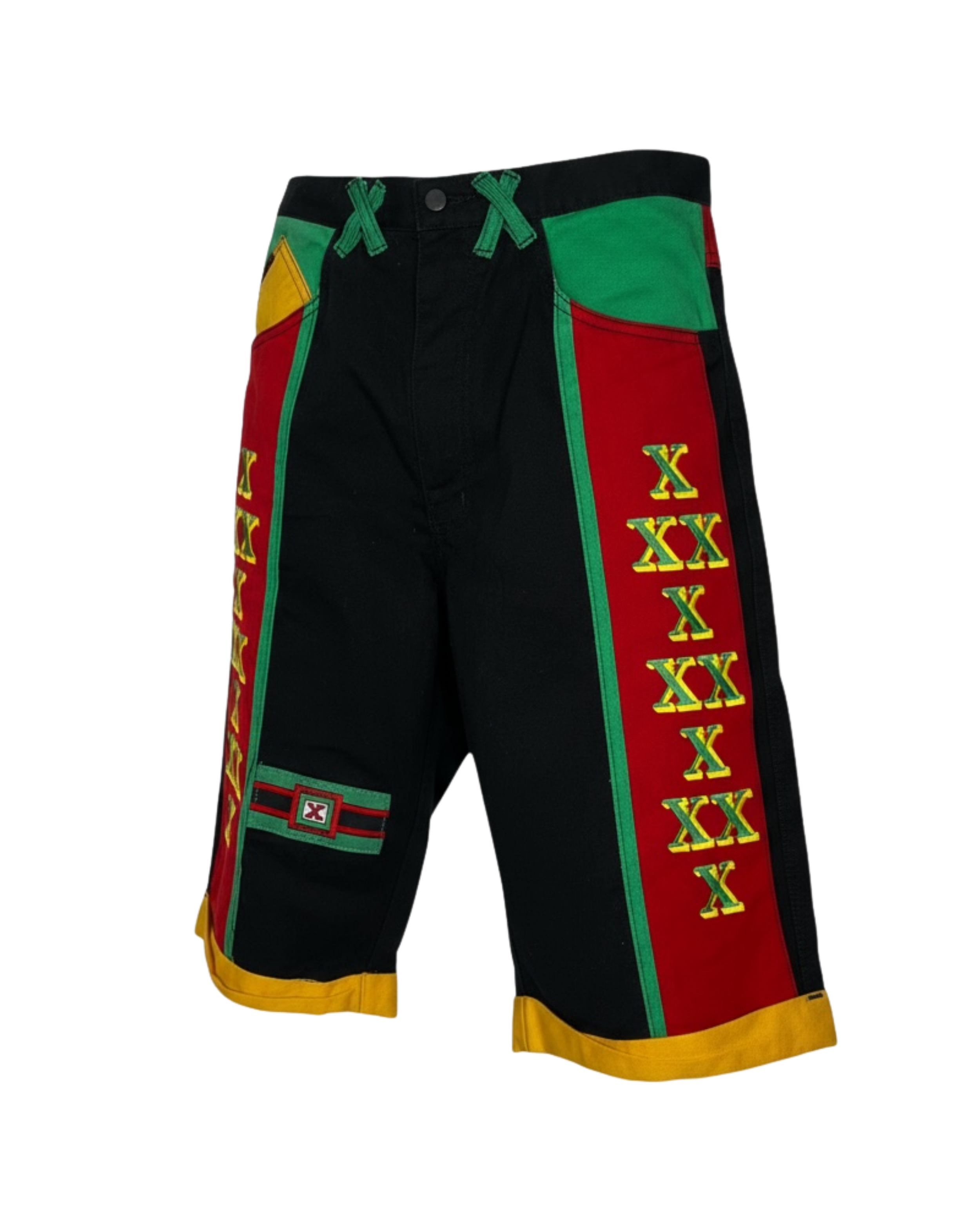 Vintage City Rap Malcolm X Shorts