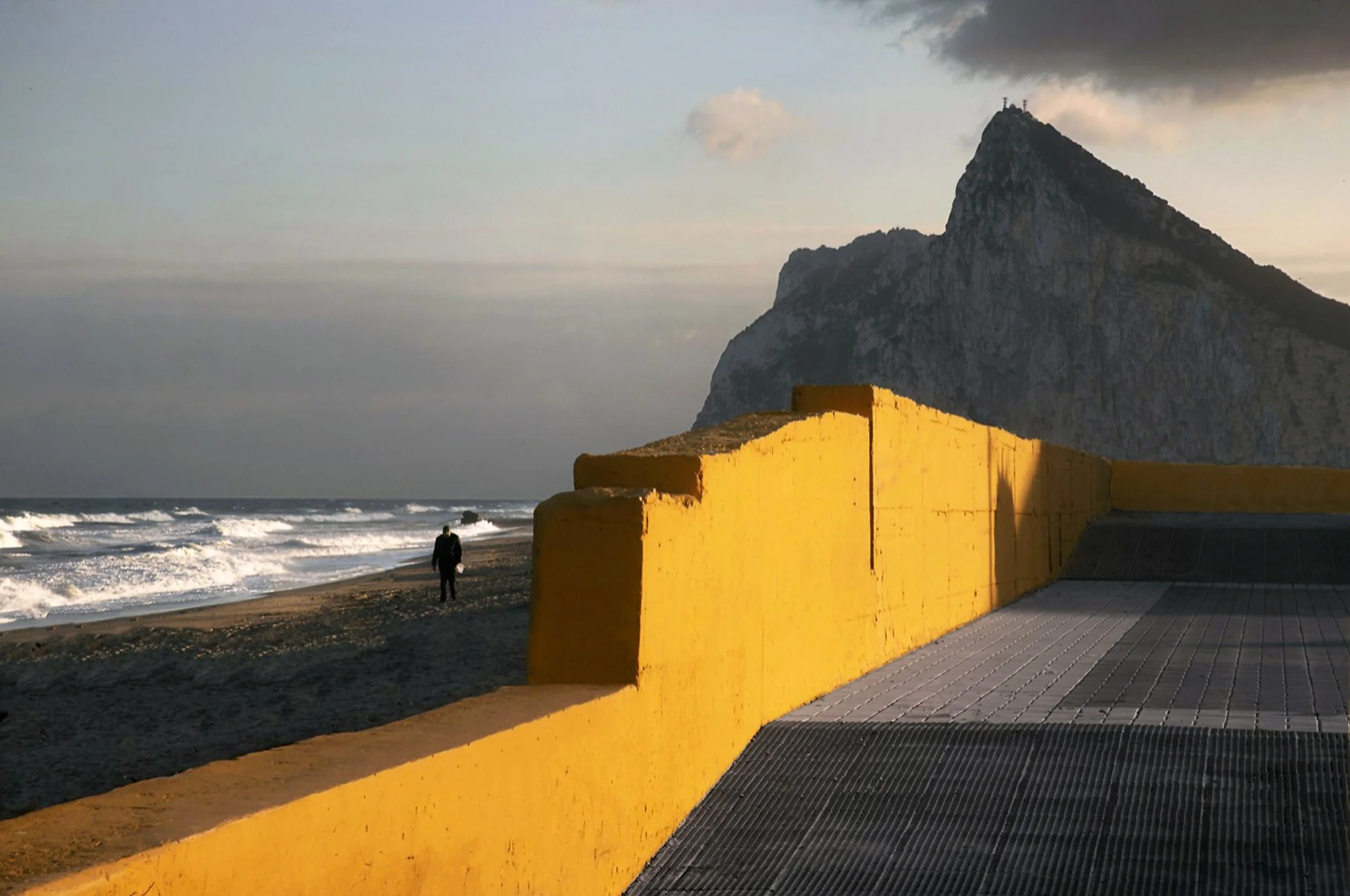Towards the Rock of Gibraltar, Spain