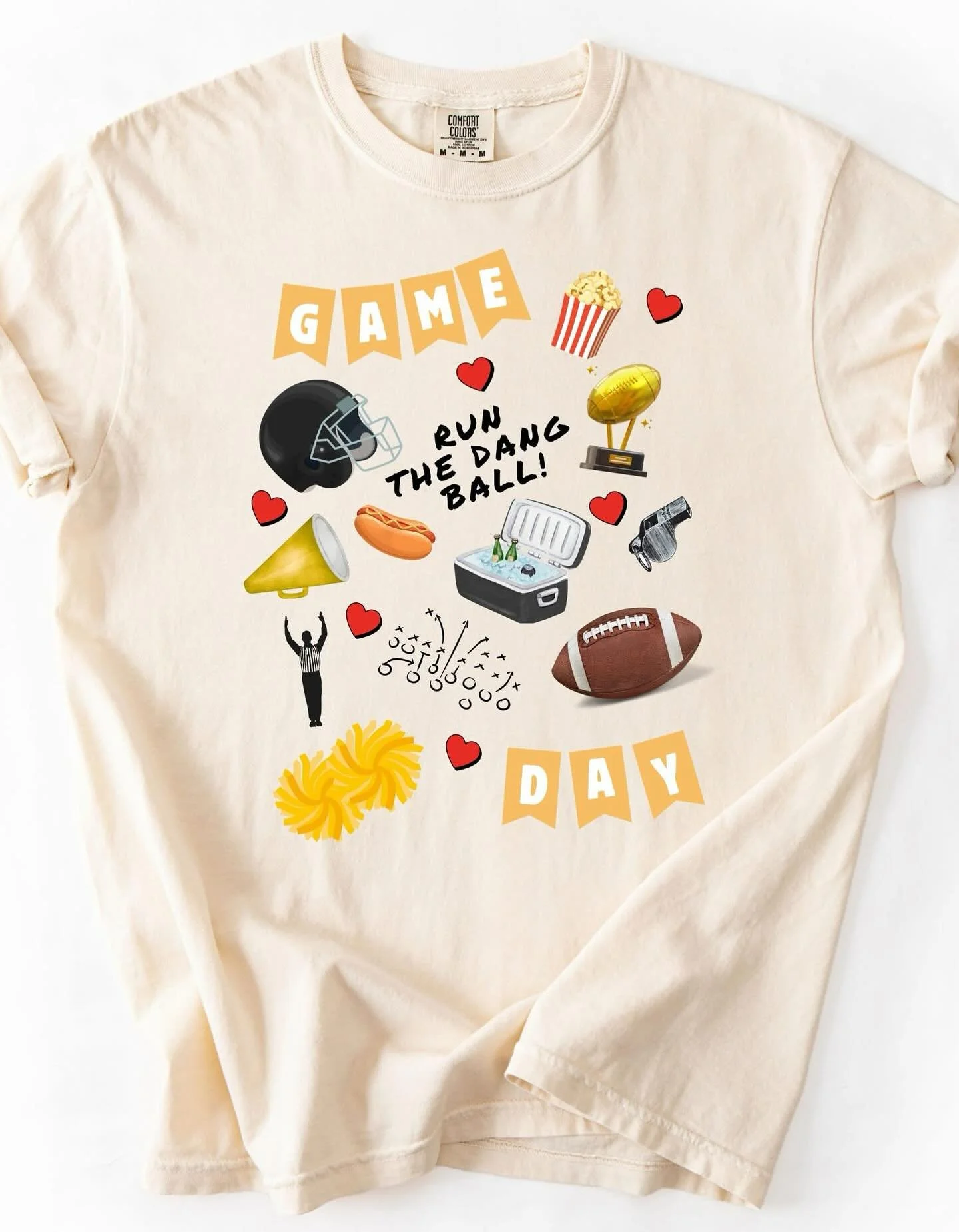🏈 Football Sundays are coming... and so is your new favorite tee! 🙌
Whether you&rsquo;re screaming at the screen, grilling with the crew, or just in it for the snacks &mdash; our Football Sundays tee is a whole vibe.

🔥 Comfy fit. Bold style. Perf