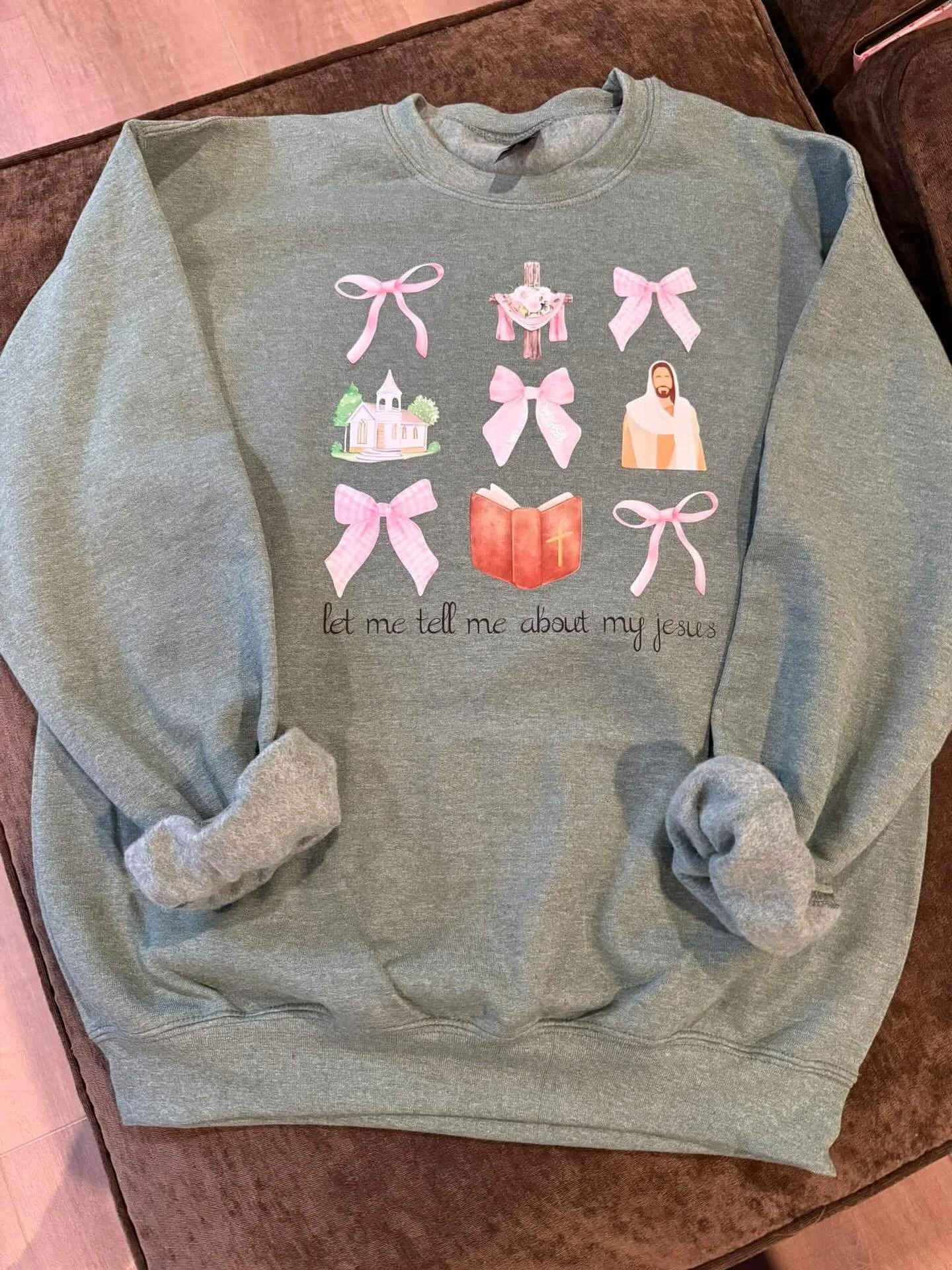 🚨 FLASH SALE 🚨

My Jesus crewneck is TODAY ONLY on sale!

Comfy. Faith-filled. A reminder you&rsquo;ll want to wear on repeat.