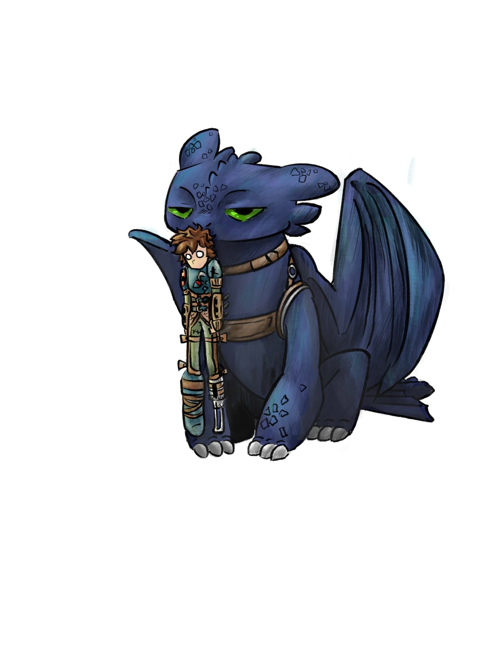 Hiccup in Time-out- How to Train Your Dragon Sticker