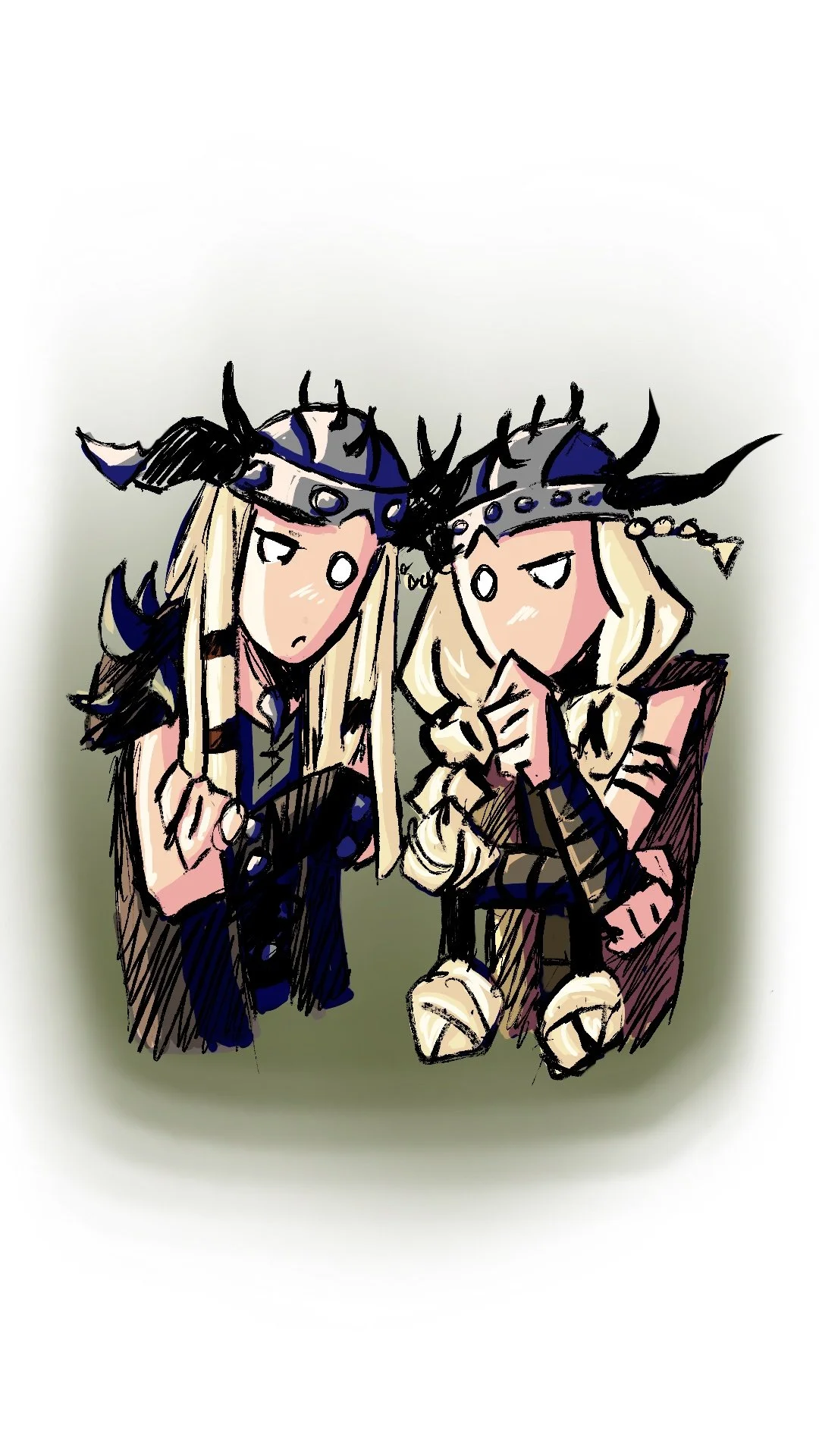 Me and Twin FR - How to Train Your Dragon Sticker