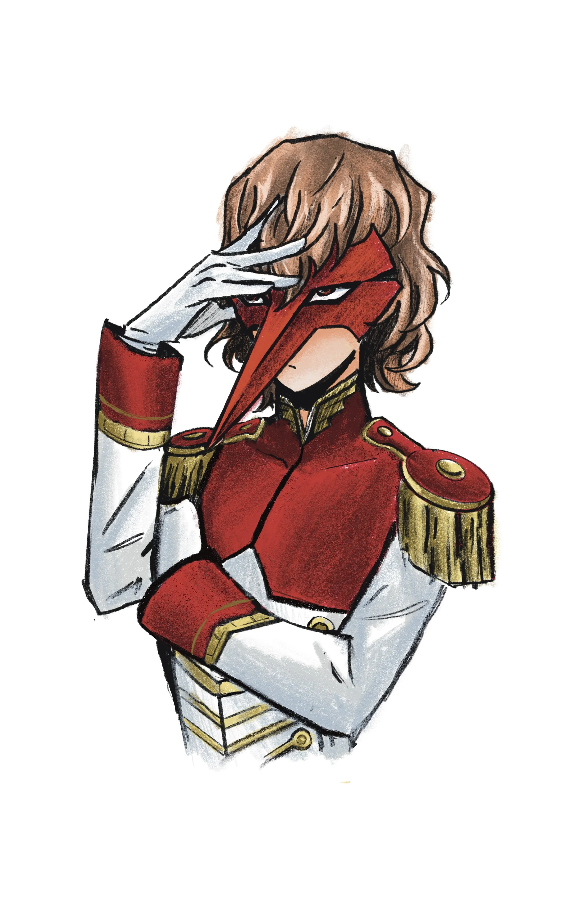 Grumpy Crow - Persona 5 Sticker