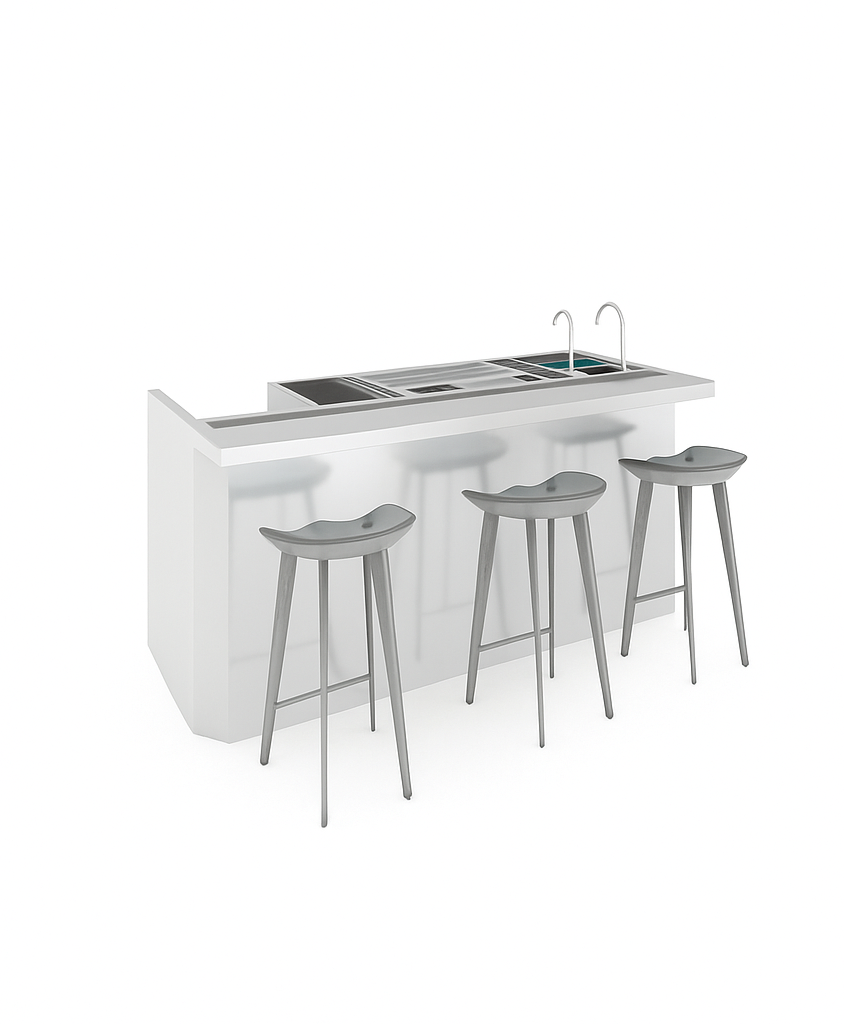 Luxury home cocktail station 002