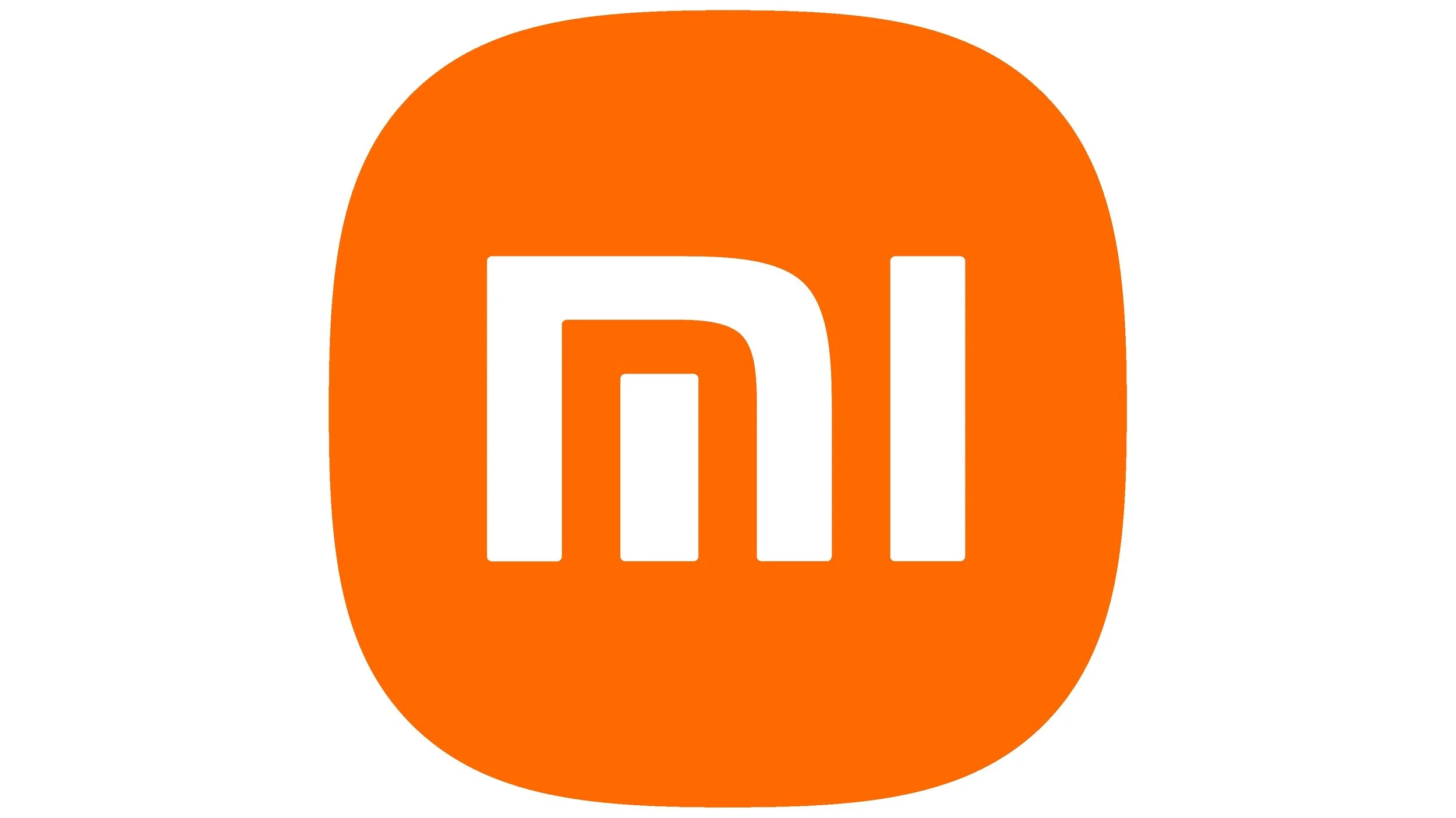 Das Logo von Xiaomi, besteht aus einem orangefarbenen Kreis mit einem weißen stilisierten Buchstaben 'Mi' in der Mitte.