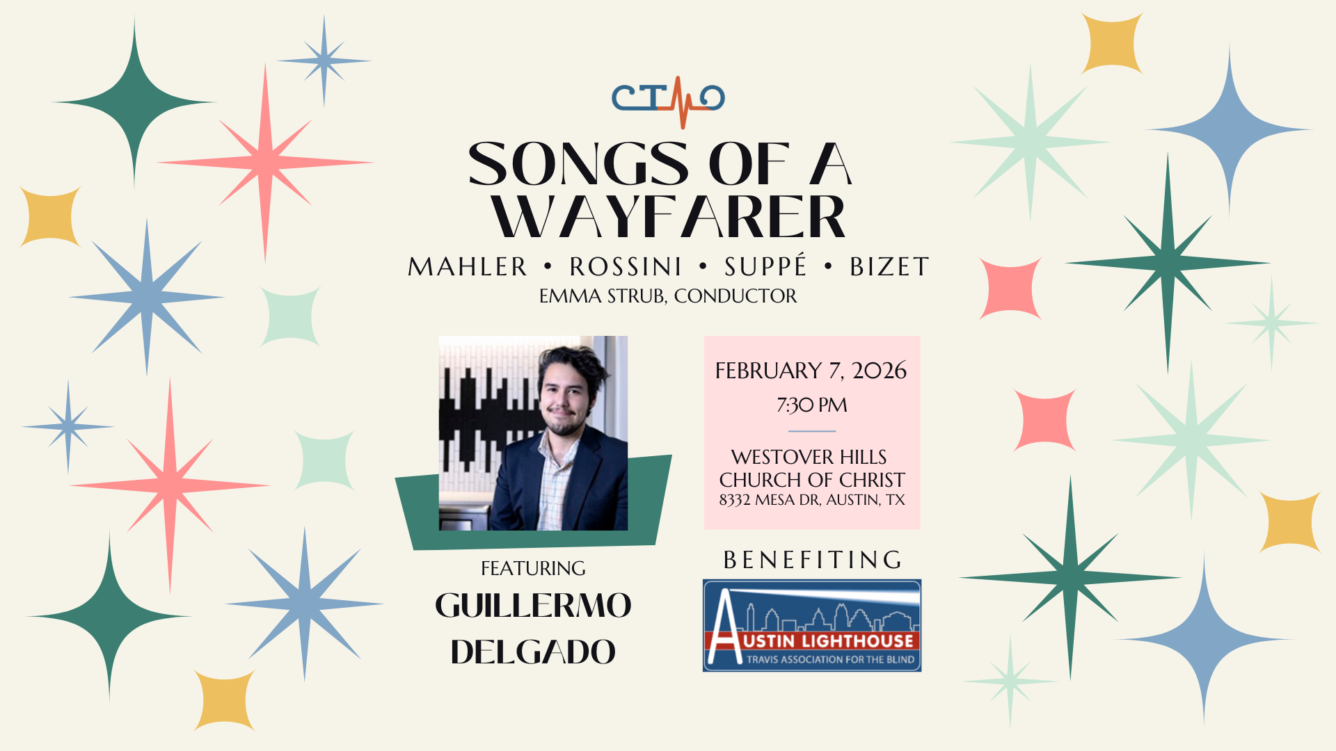 Poster for February CTMO Concert