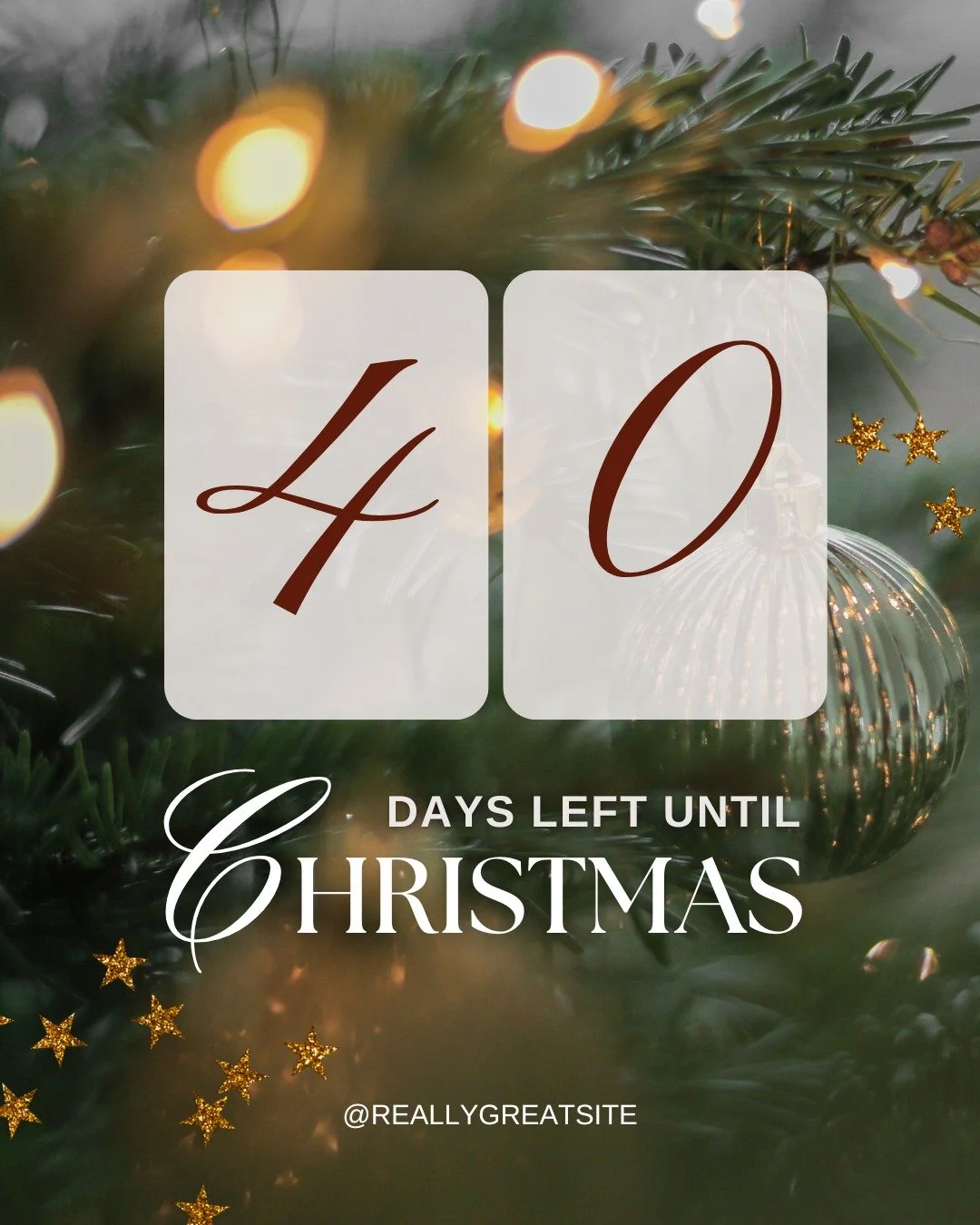 🎄✨ HOLIDAY COUNTDOWN STARTS NOW! ✨🎄

There are only 40 days until Christmas&hellip; and appointments are filling FAST.

If you want:
💁&zwj;♀️ Fresh holiday hair
🌟 A flawless blowout for parties
🎁 A pre-holiday facial glow
📸 Picture-perfect fami