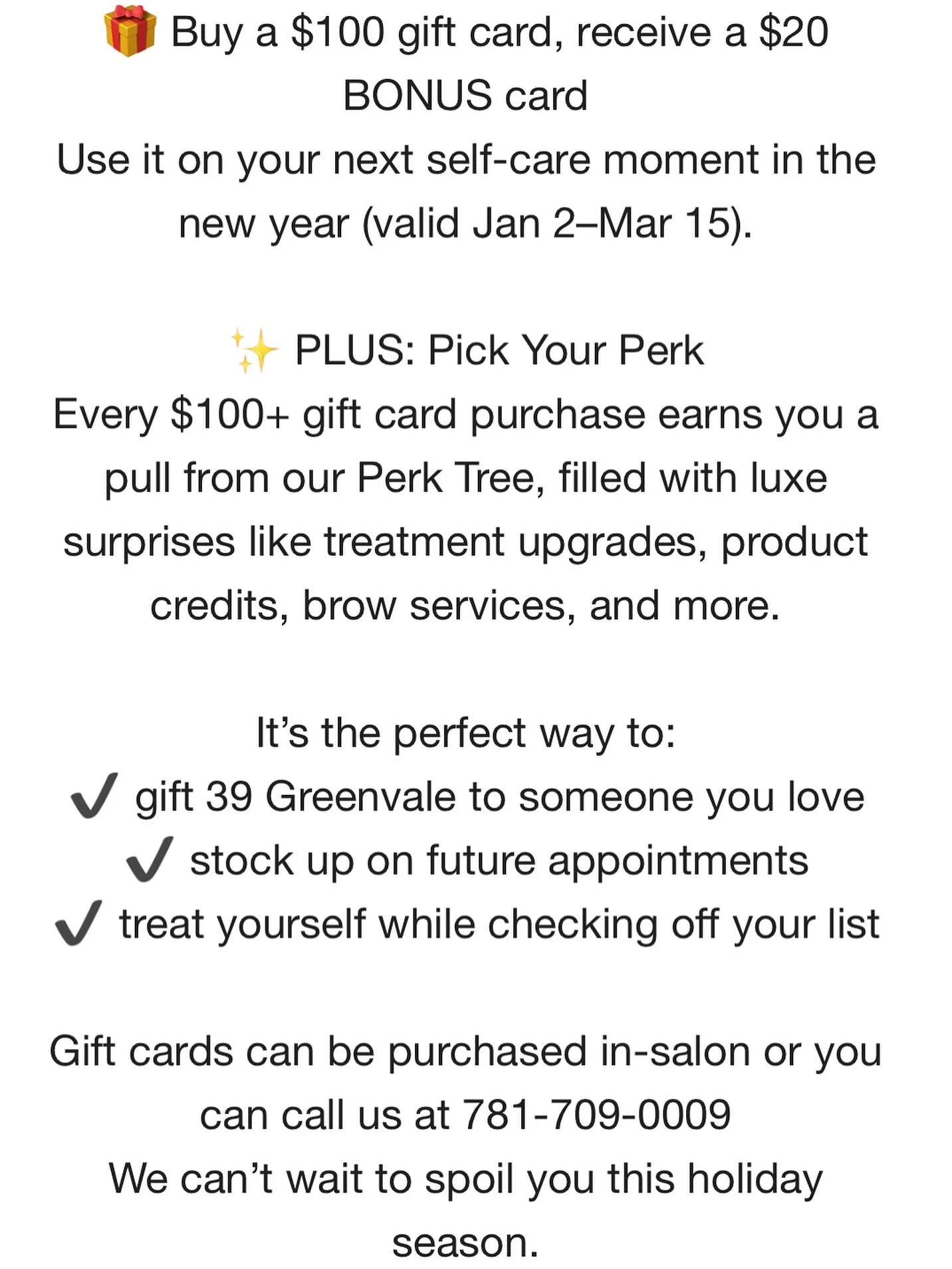 BLACK FRIDAY DEAL 📣📣📣📣📣
Stop by 31 Schoosett St to claim this FANTASTIC Black Friday deal! So good we are running it for a week!! Great deal, awesome prizes and so much fun happening at 39 greenvale 🫶🏻