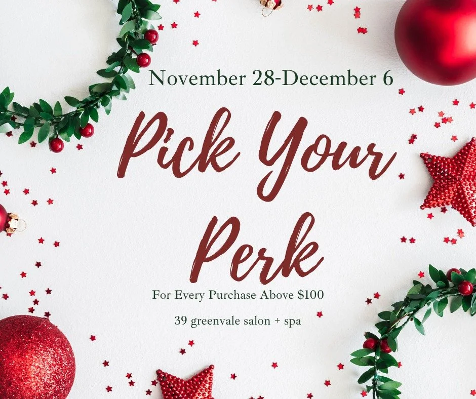 Friday November 28 kicks off our Black Friday/Small Business Saturday gift card event! Here's the deets:

For every $100 spend in gift cards, you will get a $20 BONUS card to us on your own color appointment 

Every client who spends $100+ will get t