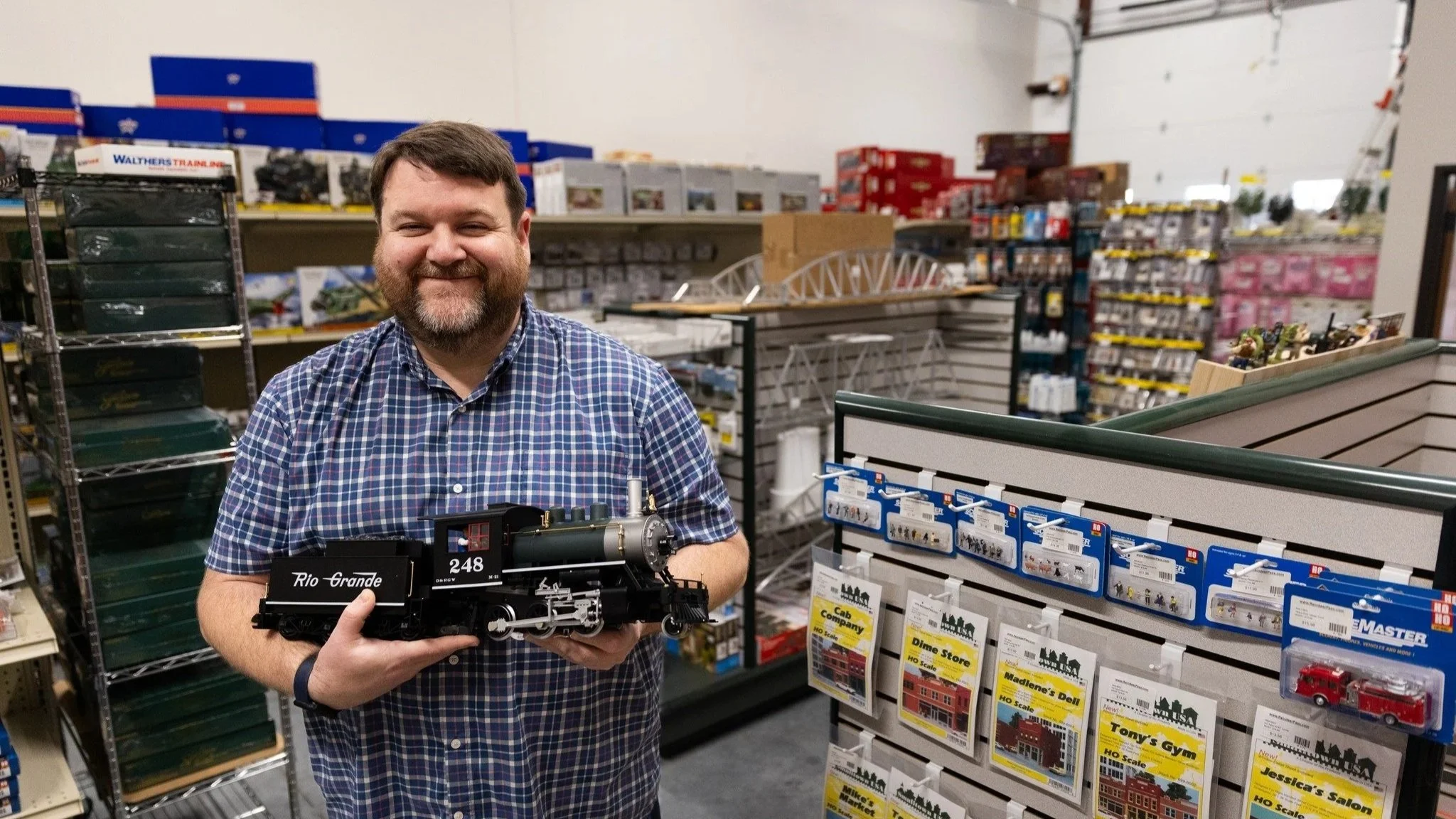 New Model train store, Reindeer Pass Railroad, opens in Owasso