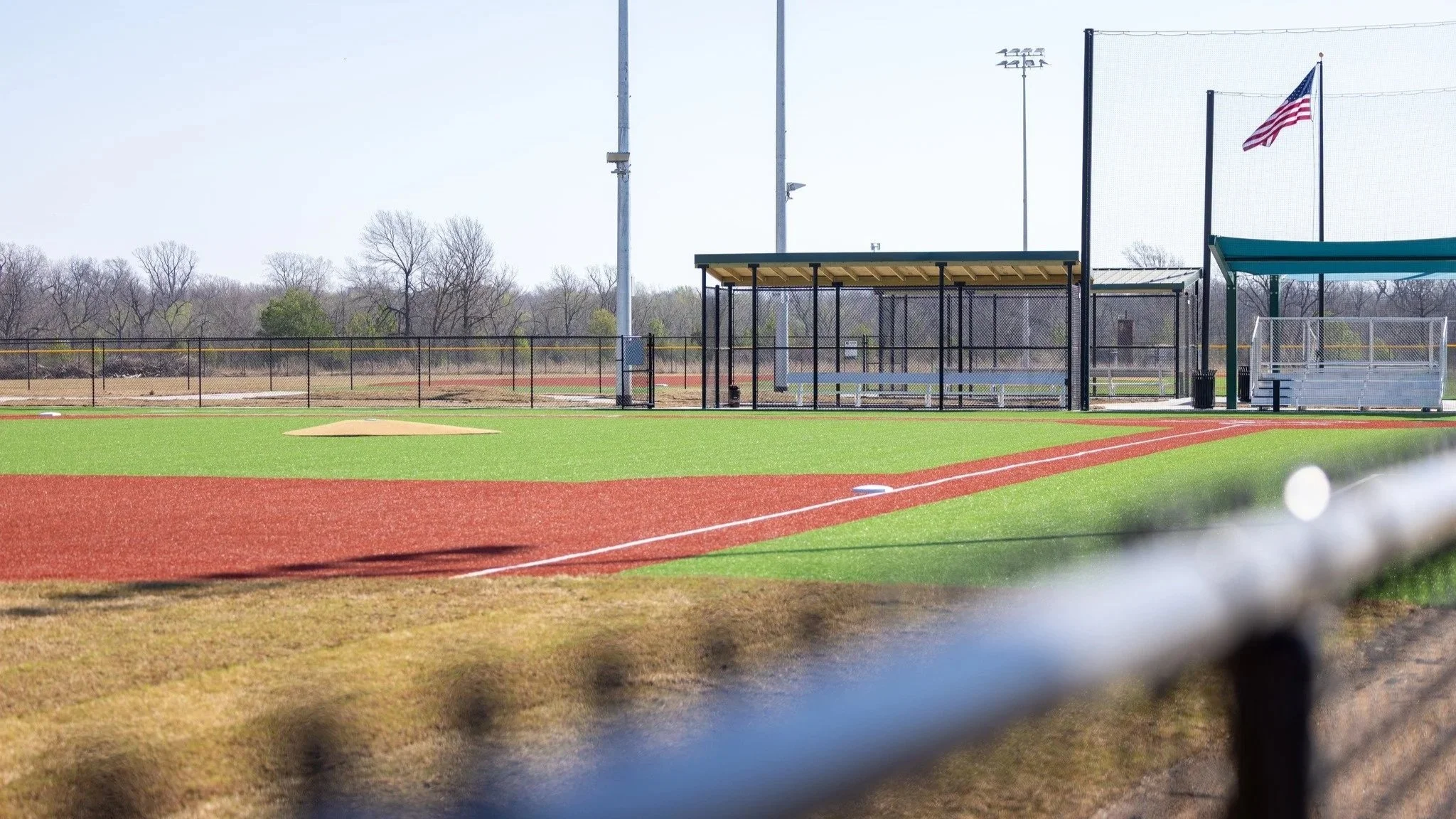 city staff celebrate opening of O’brien Park’s reconstructed Legion Fields